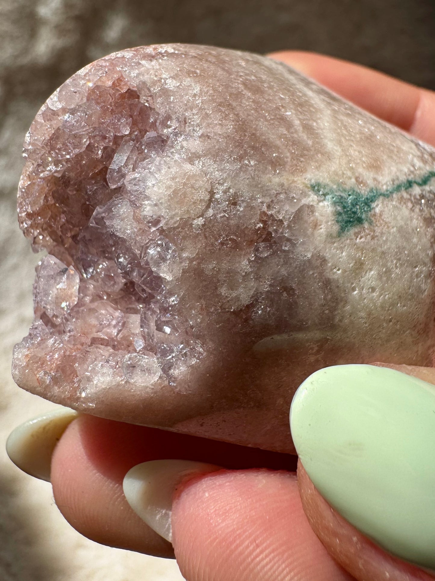 Pink Amethyst | High grade sparkly semi-polished freeforms
