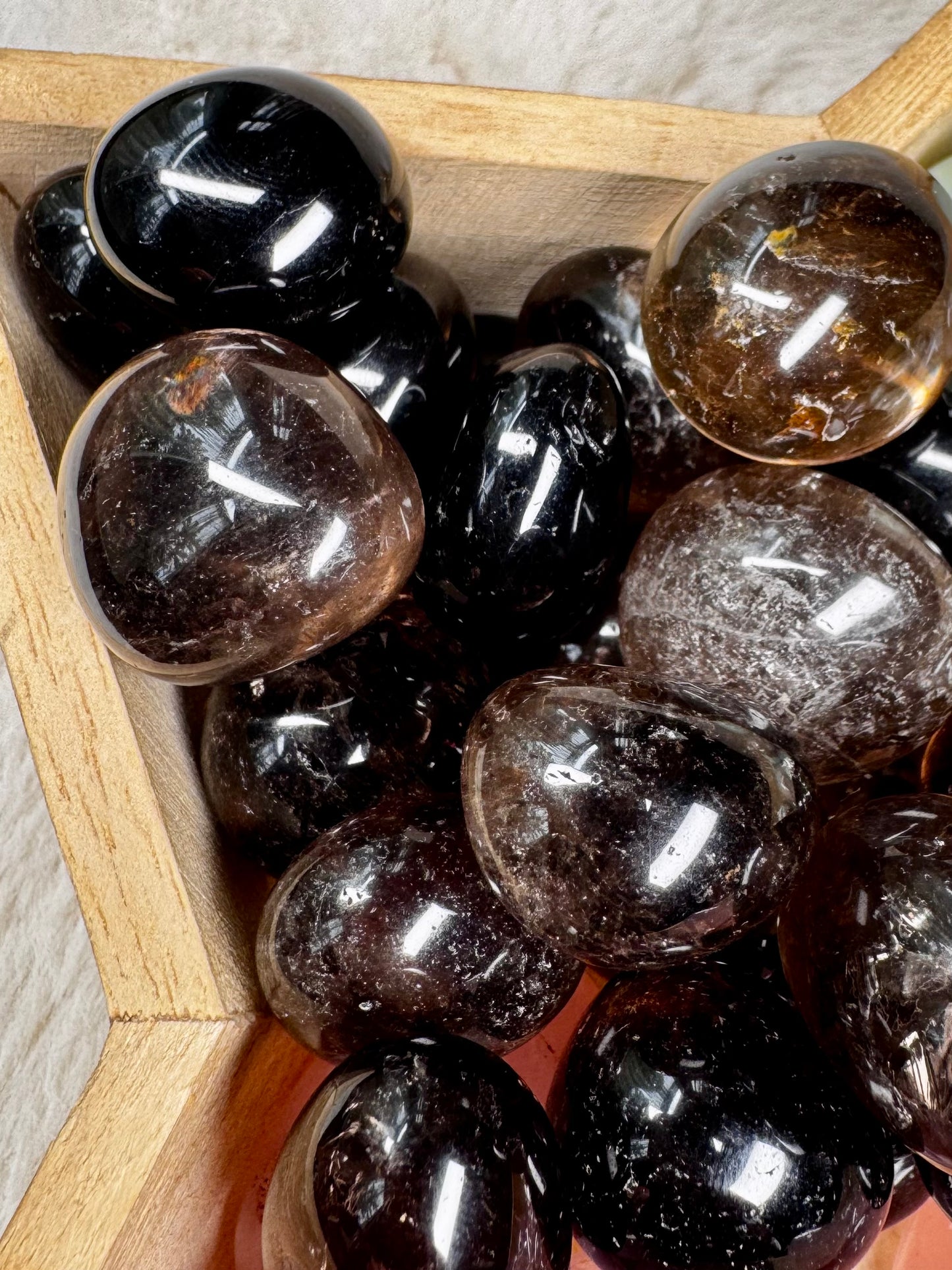 Smoky Quartz Tumble stones | Intuitively chosen