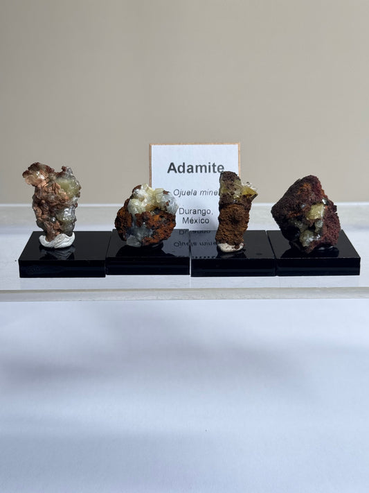 Adamite crystals
