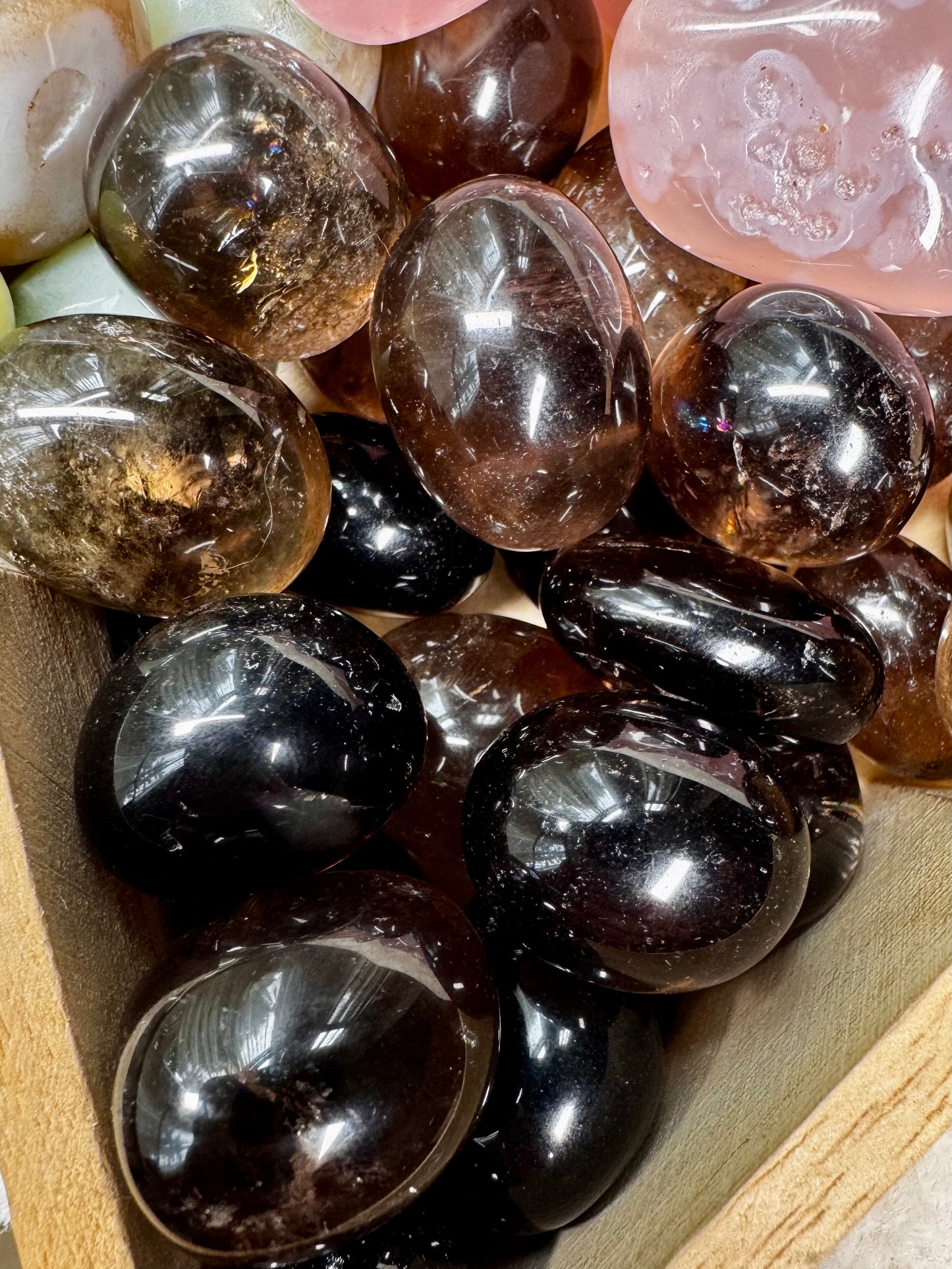 Smoky Quartz Tumble stones | Intuitively chosen