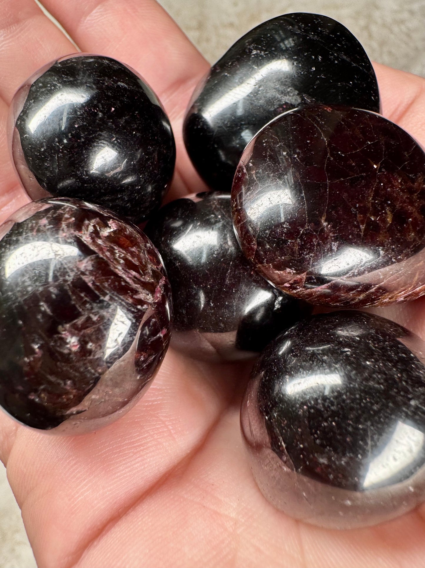 Garnet Tumble stones | Intuitively chosen