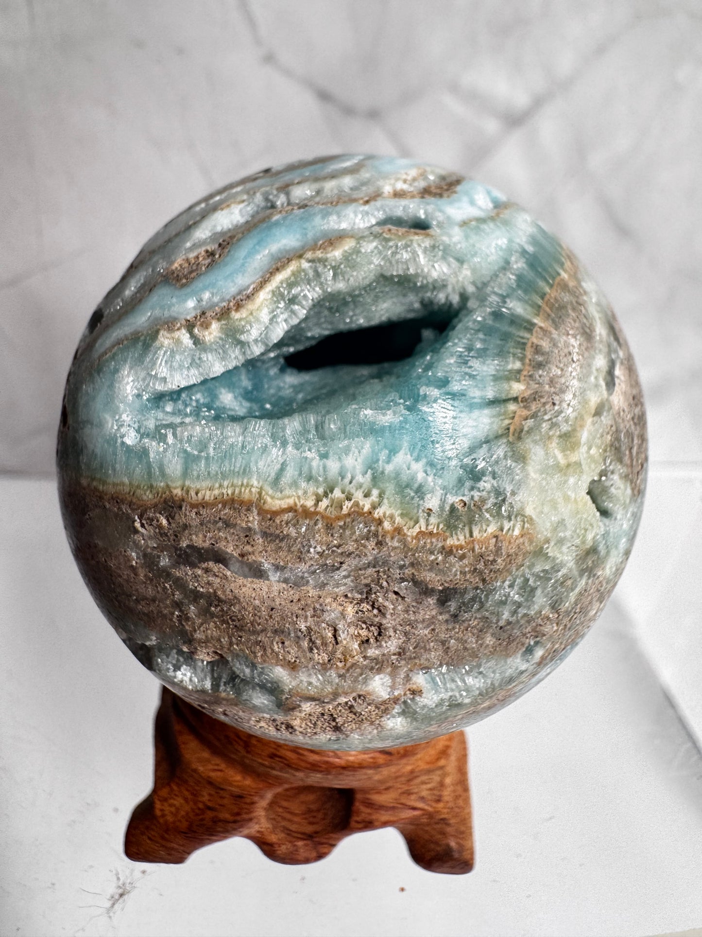 Hemimorphite Druzy Frosty Spheres