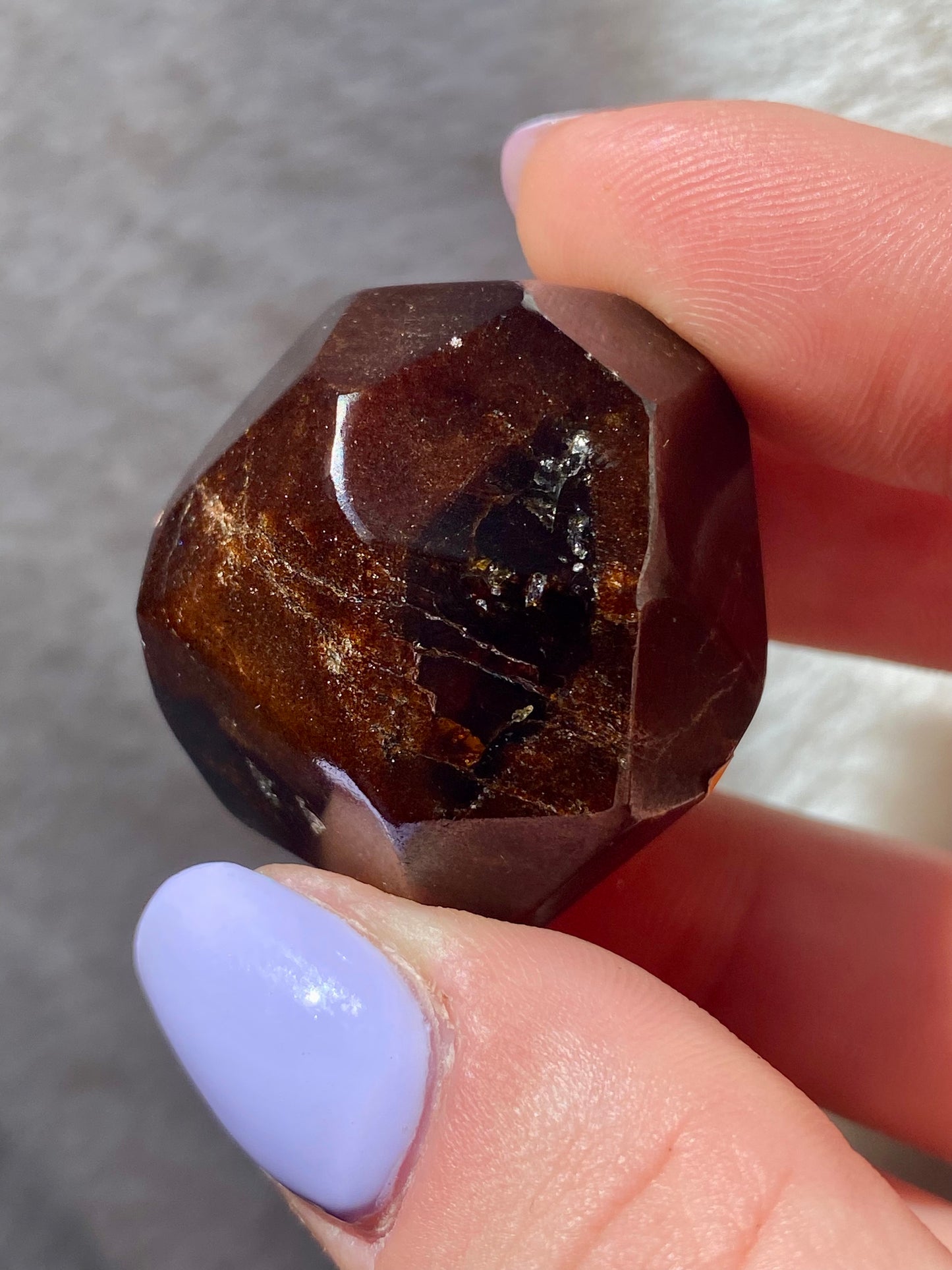 Gem Quality Polished Garnet (B)