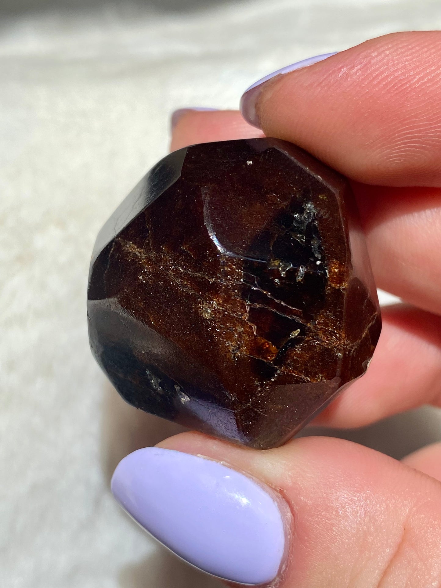 Gem Quality Polished Garnet (B)