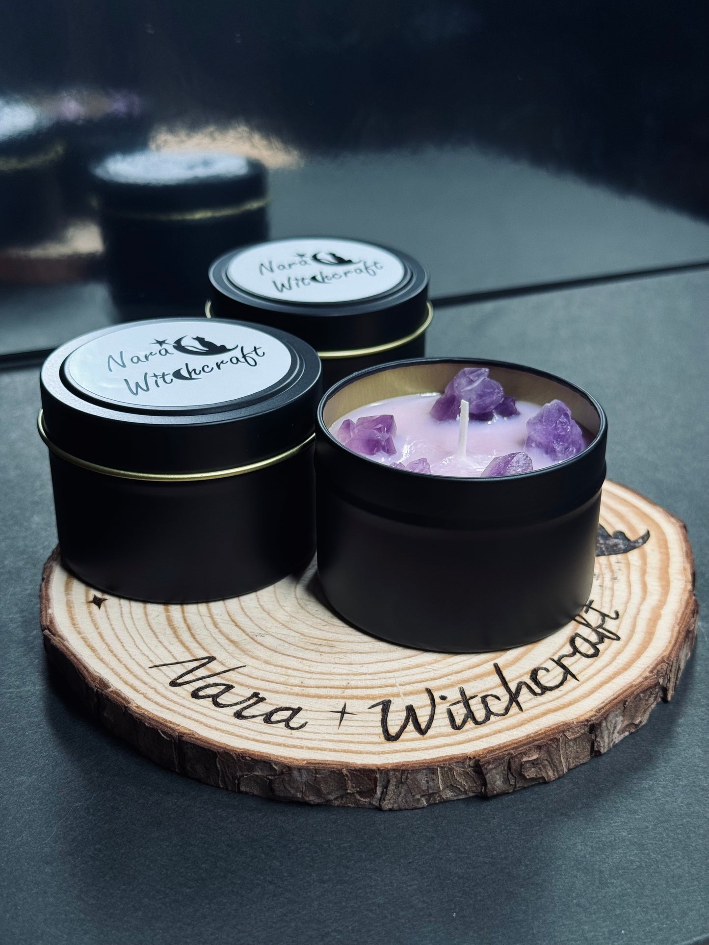 Frankincense scented candle