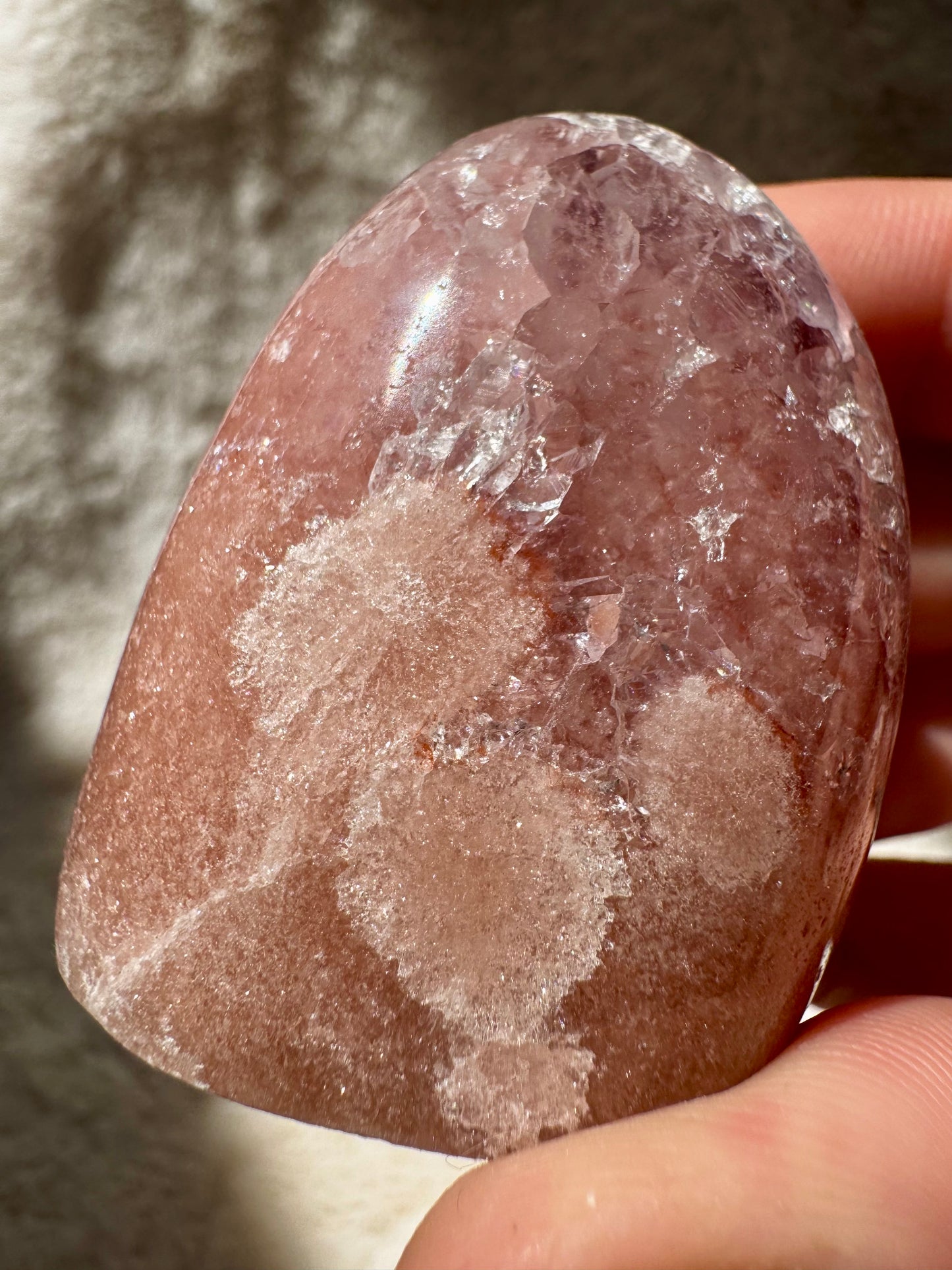 Pink Amethyst | High grade sparkly semi-polished freeforms