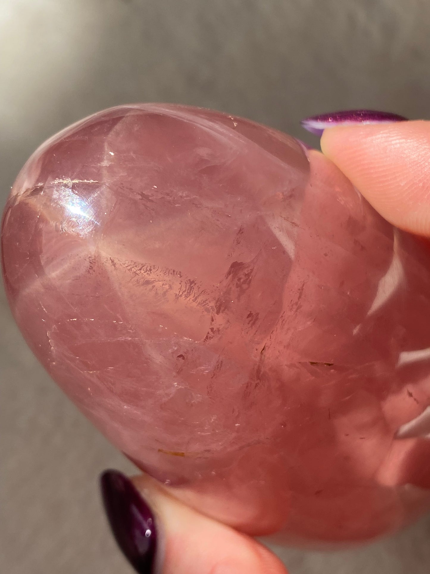 High Grade Brazilian Rose Quartz freeforms with star flash