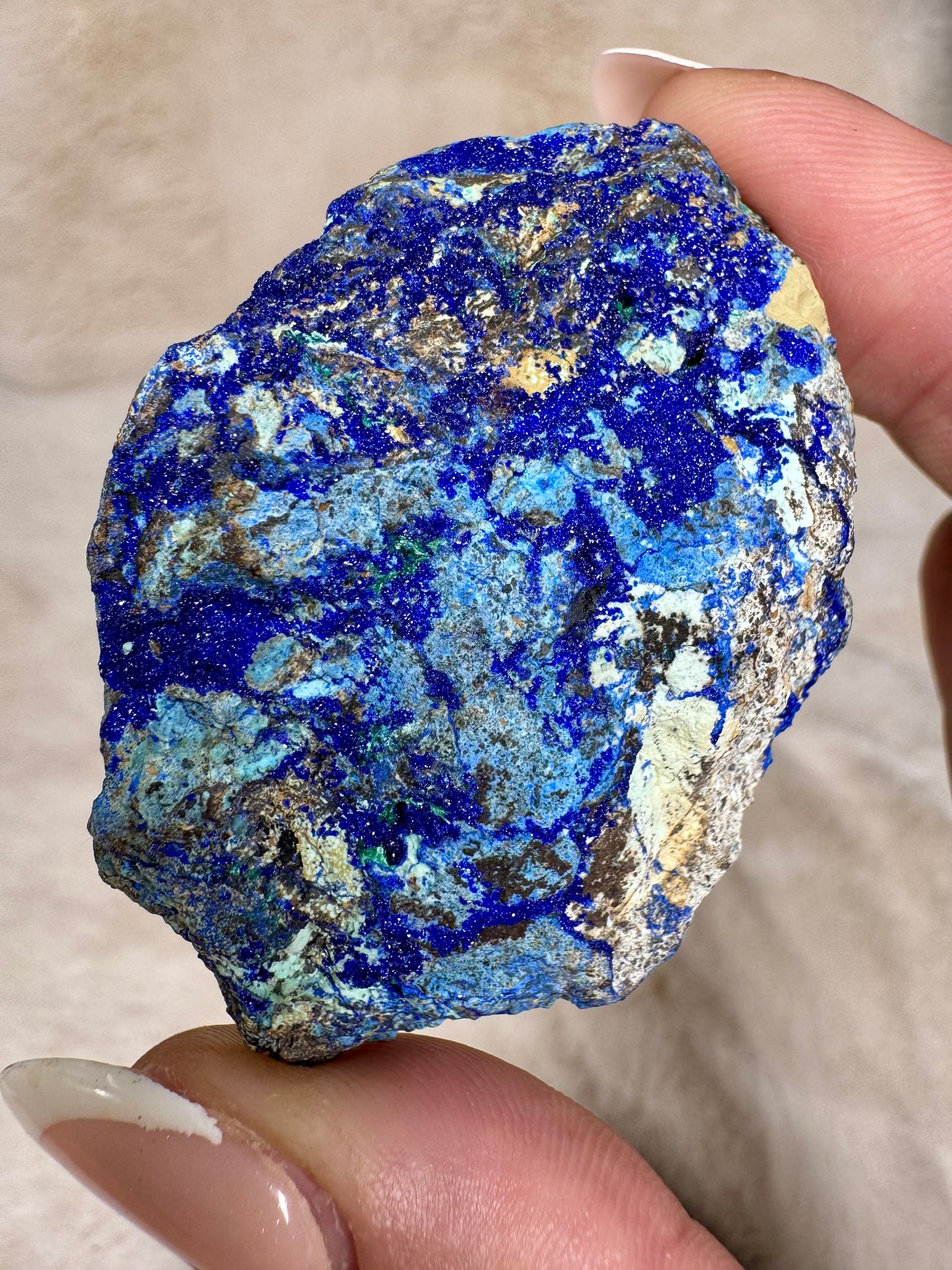 Azurite Sparkly specimens