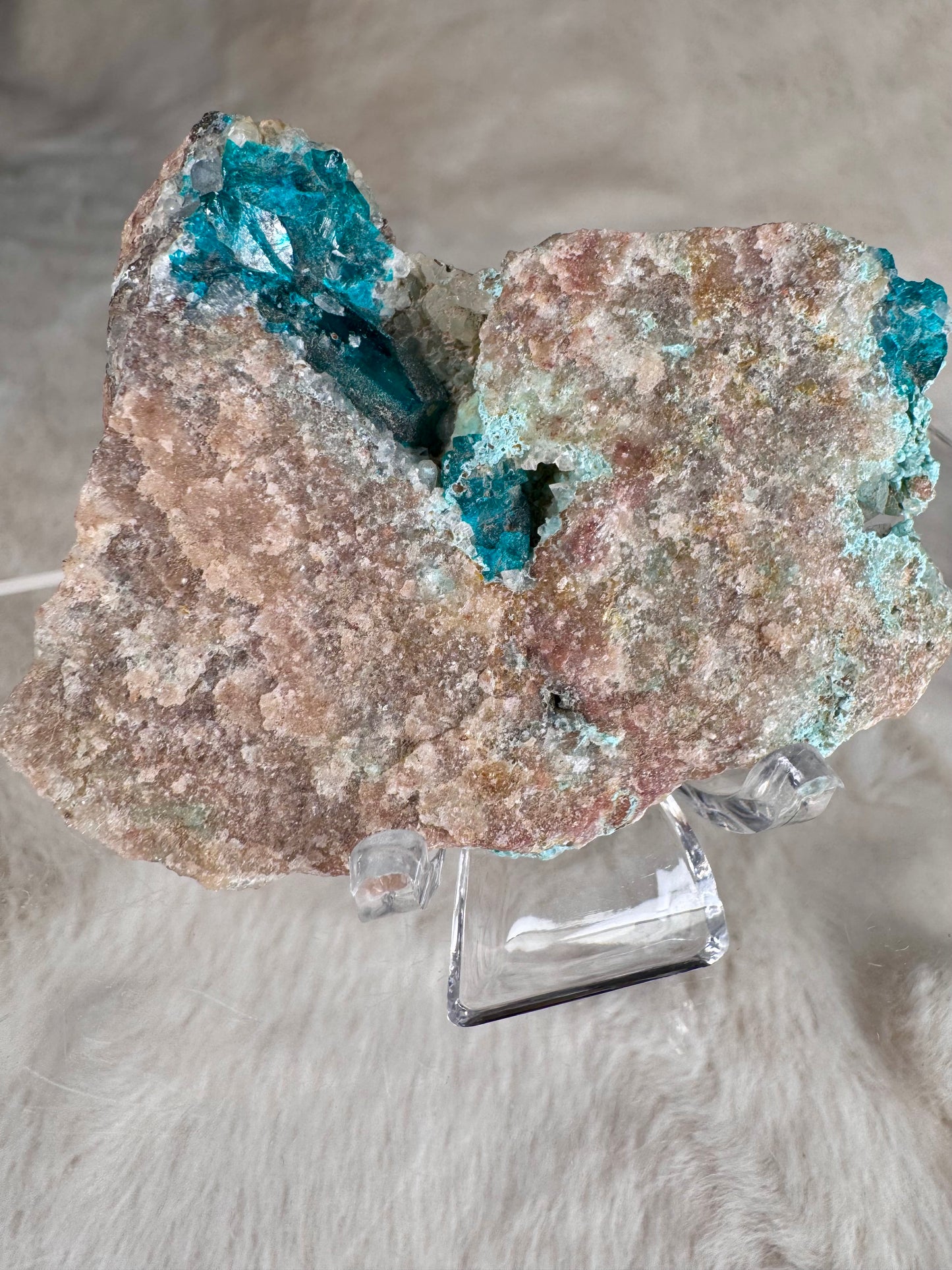 Dioptase from Kaokoveld (or Koakoland), Namibia