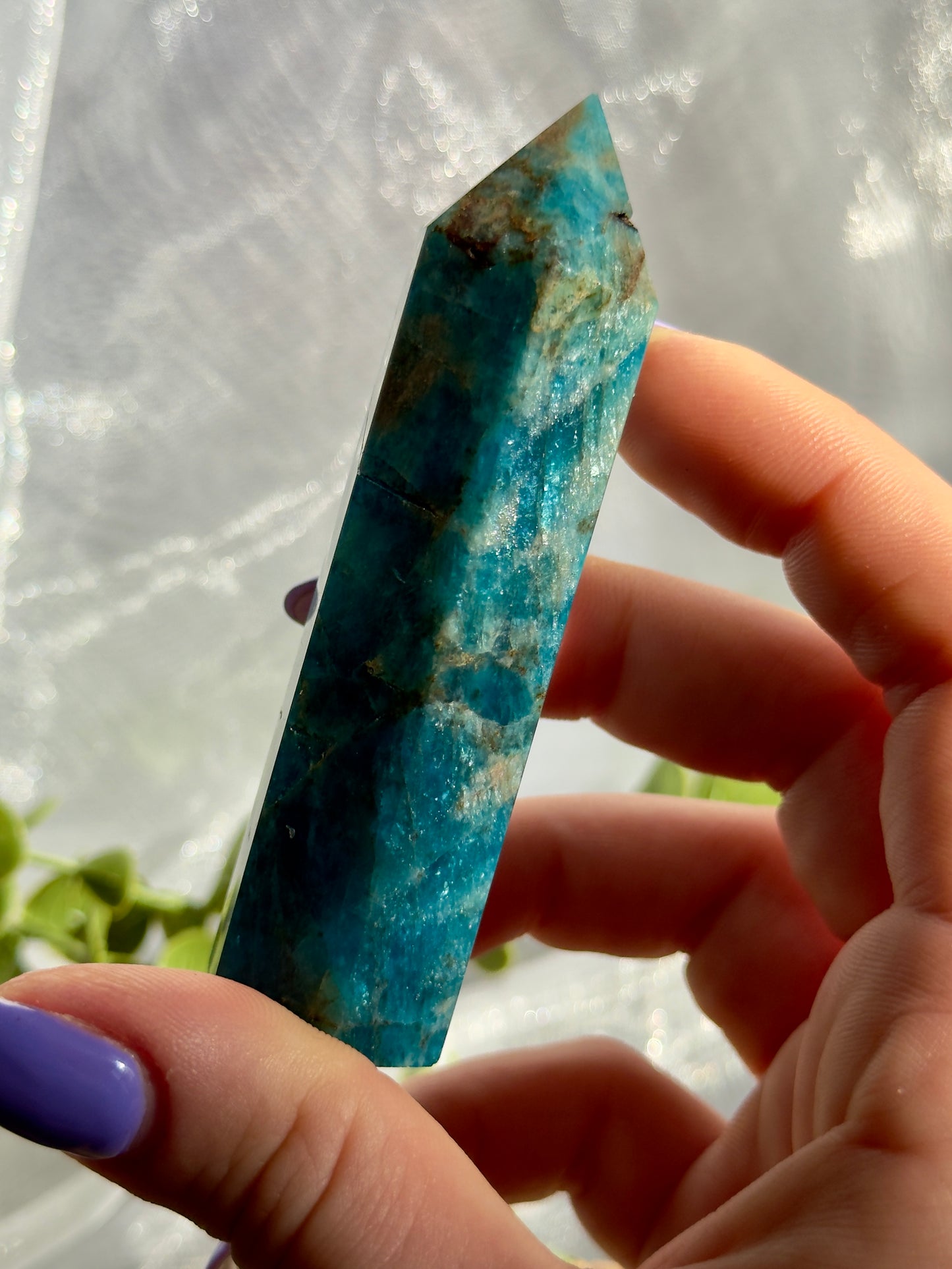 Blue Apatite towers