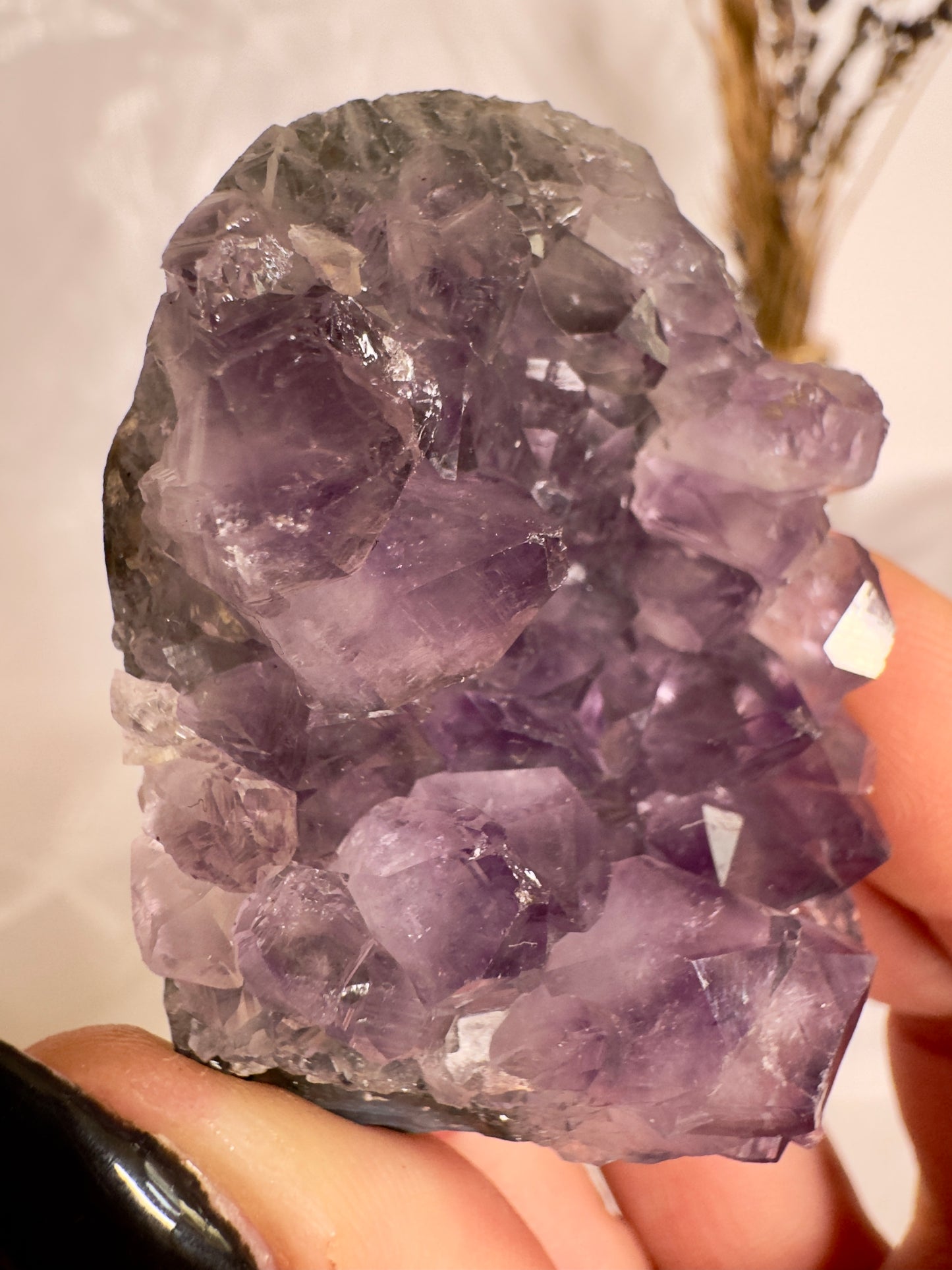 Sparkly Amethyst cut bases