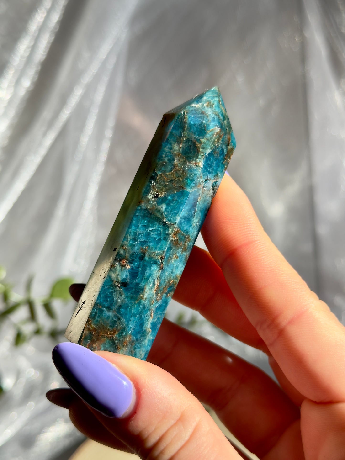 Blue Apatite towers