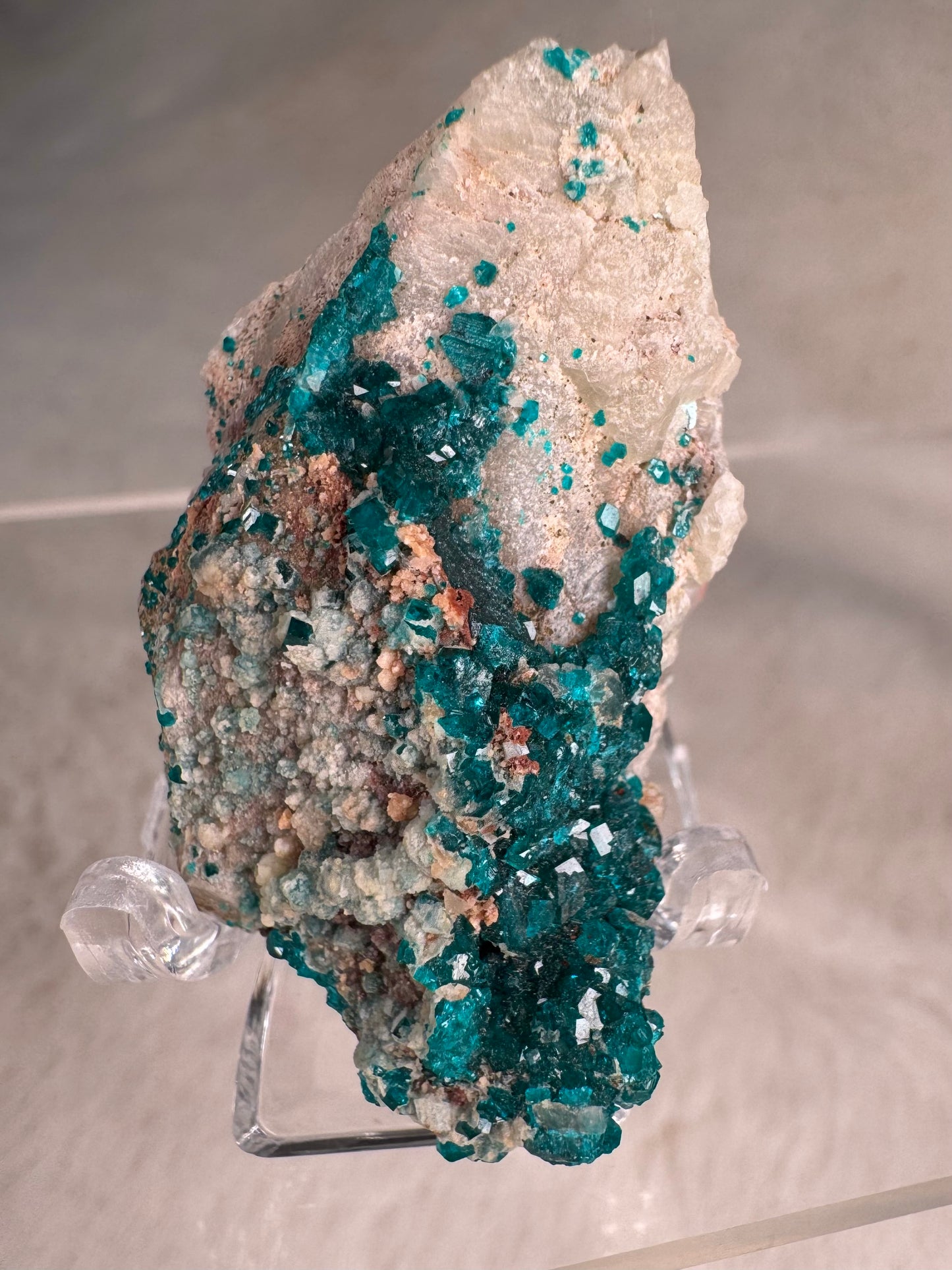 Dioptase from Kaokoveld (or Koakoland), Namibia