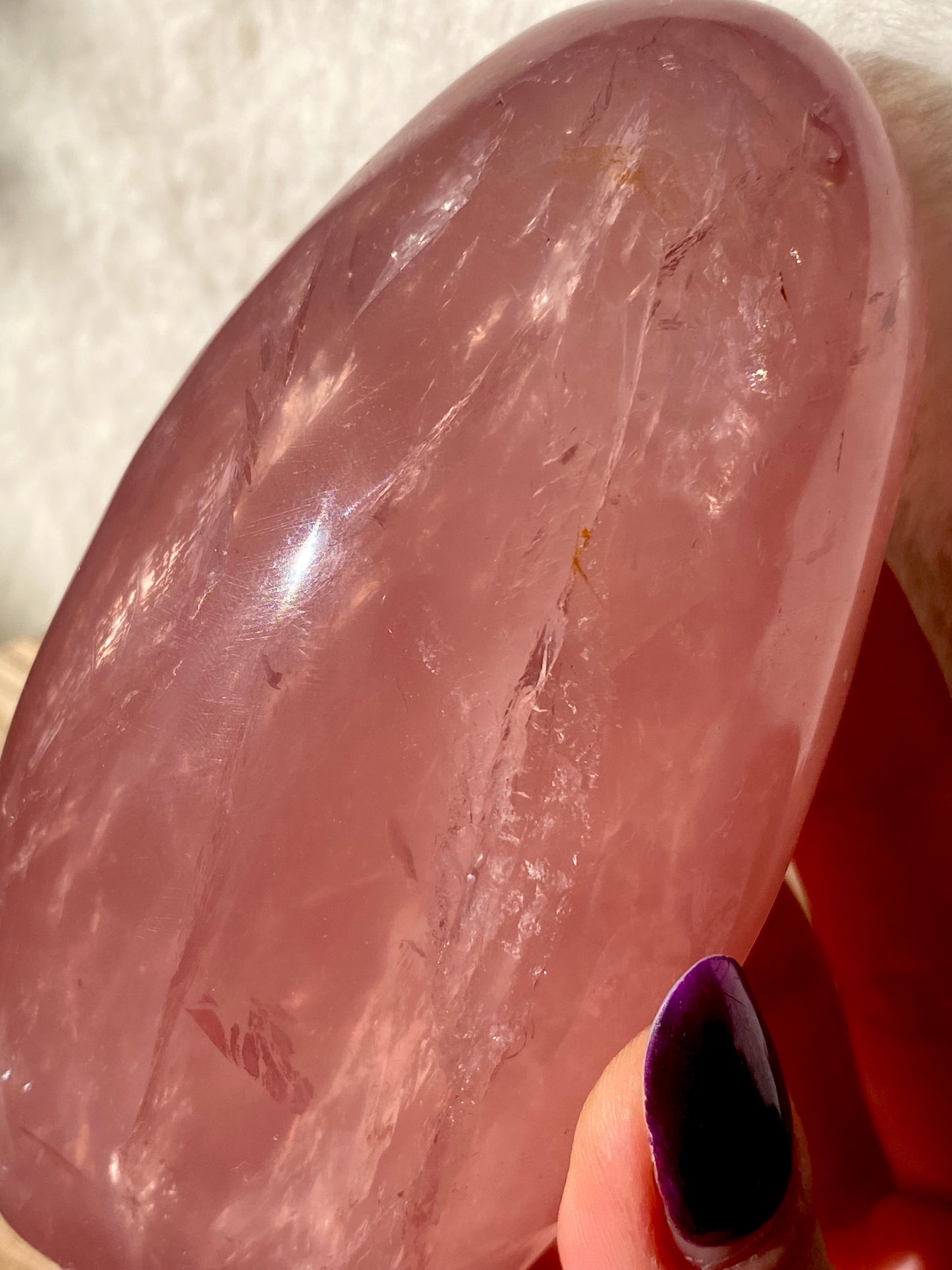 High Grade Brazilian Rose Quartz freeforms with star flash