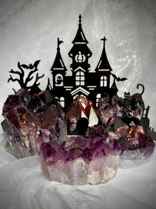 Alien Amethyst Clusters – Rare Indian Amethyst Specimens