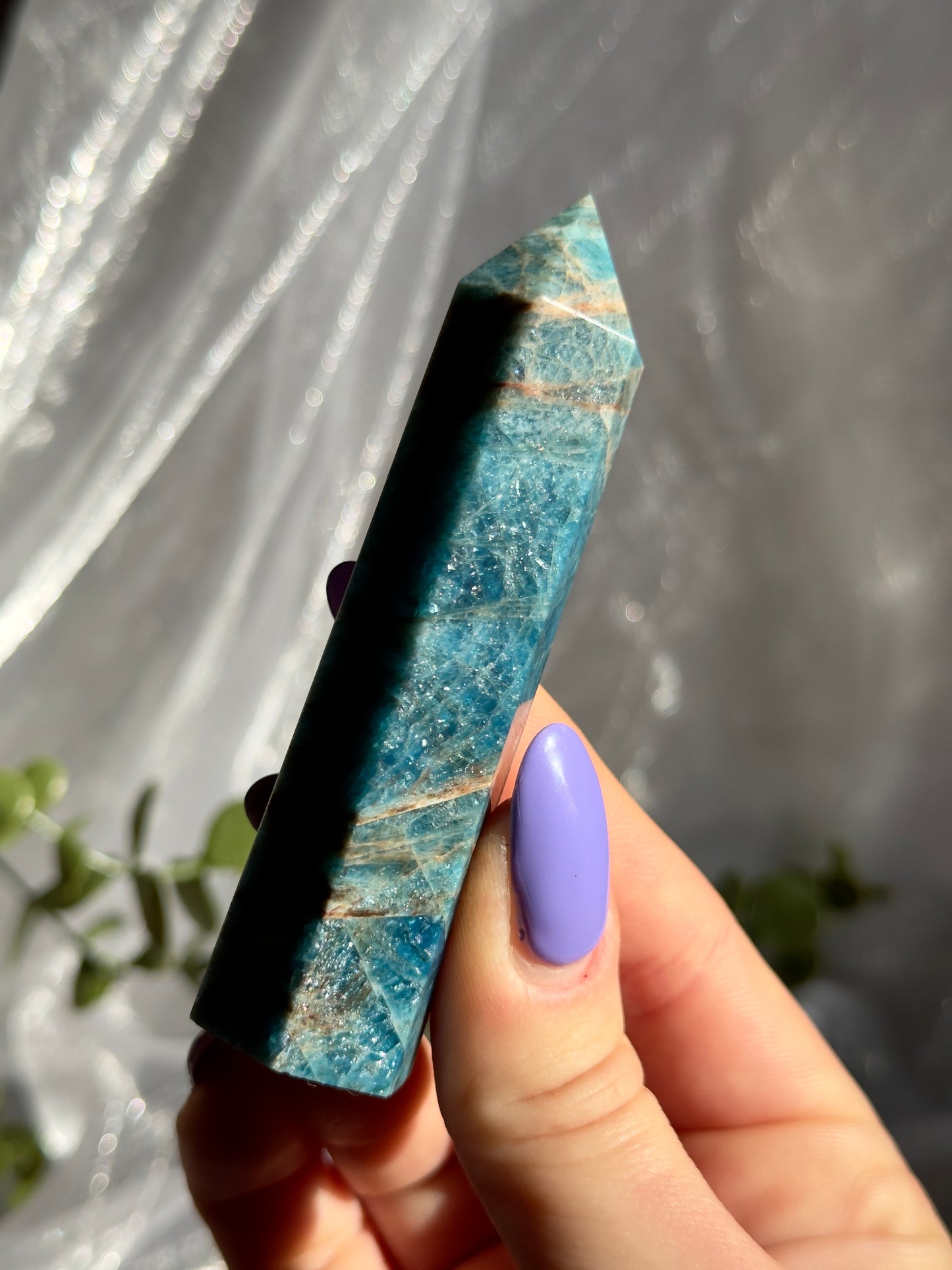 Blue Apatite towers