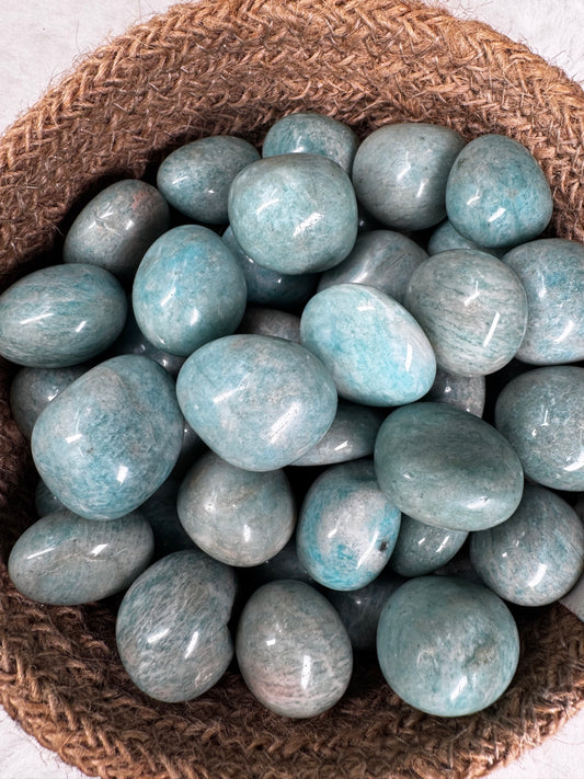 Amazonite Tumble stones | Intuitively chosen