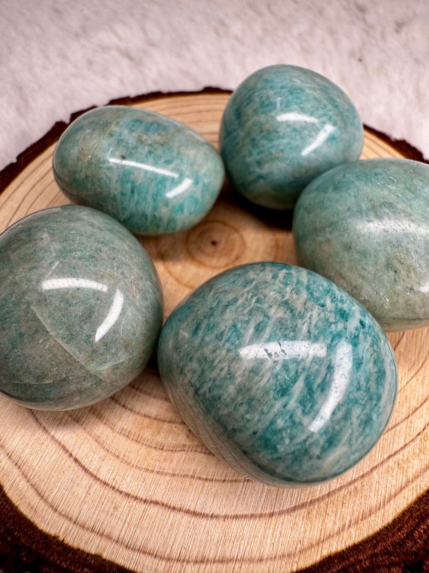 Amazonite Tumble stones | Intuitively chosen
