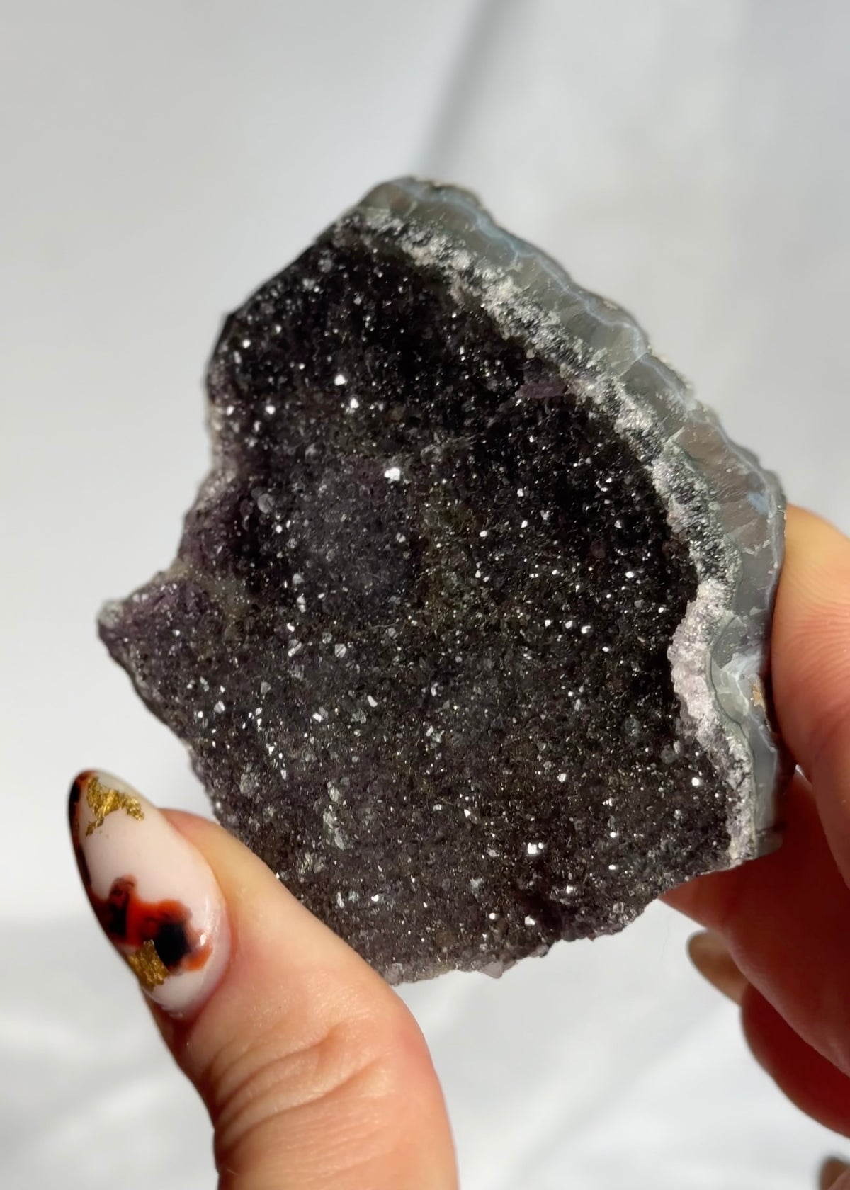 Brazilian Black Amethyst