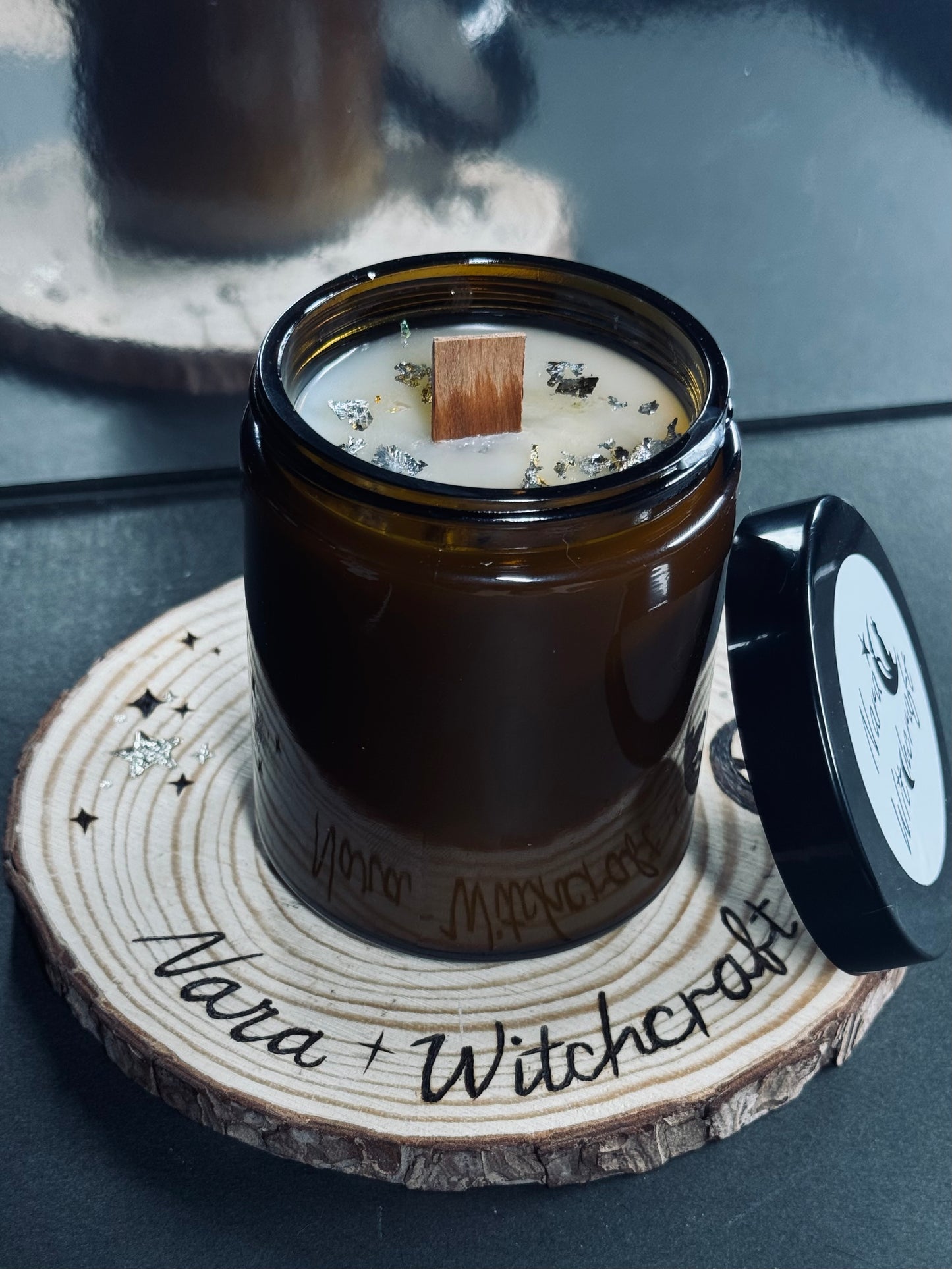 Frankincense scented candle