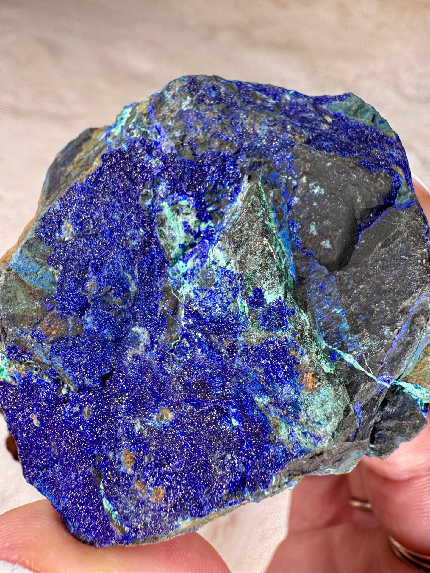Azurite Sparkly specimens