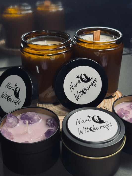 Frankincense scented candle