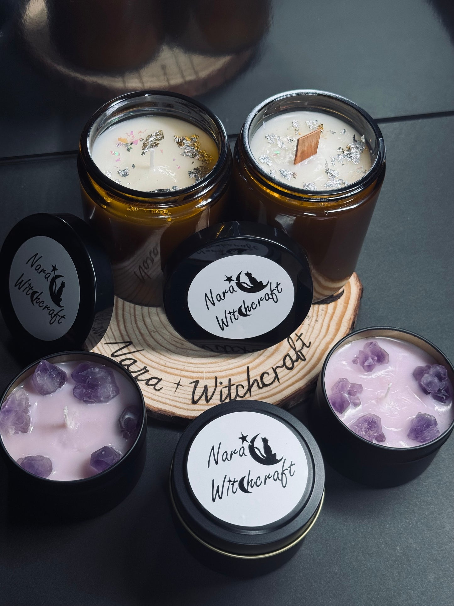 Frankincense scented candle