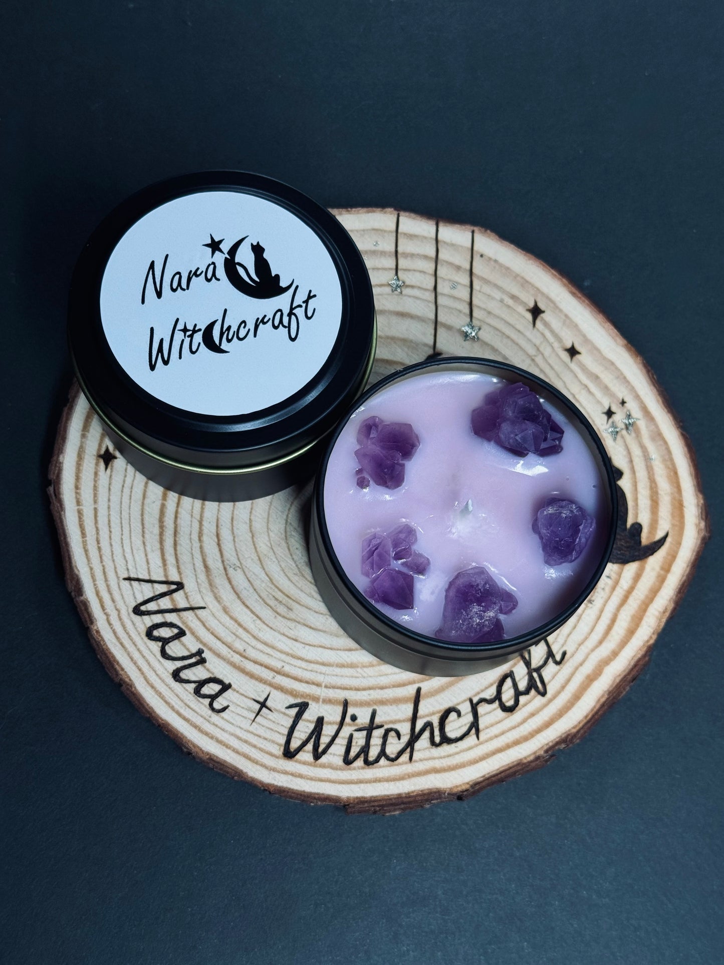 Frankincense scented candle