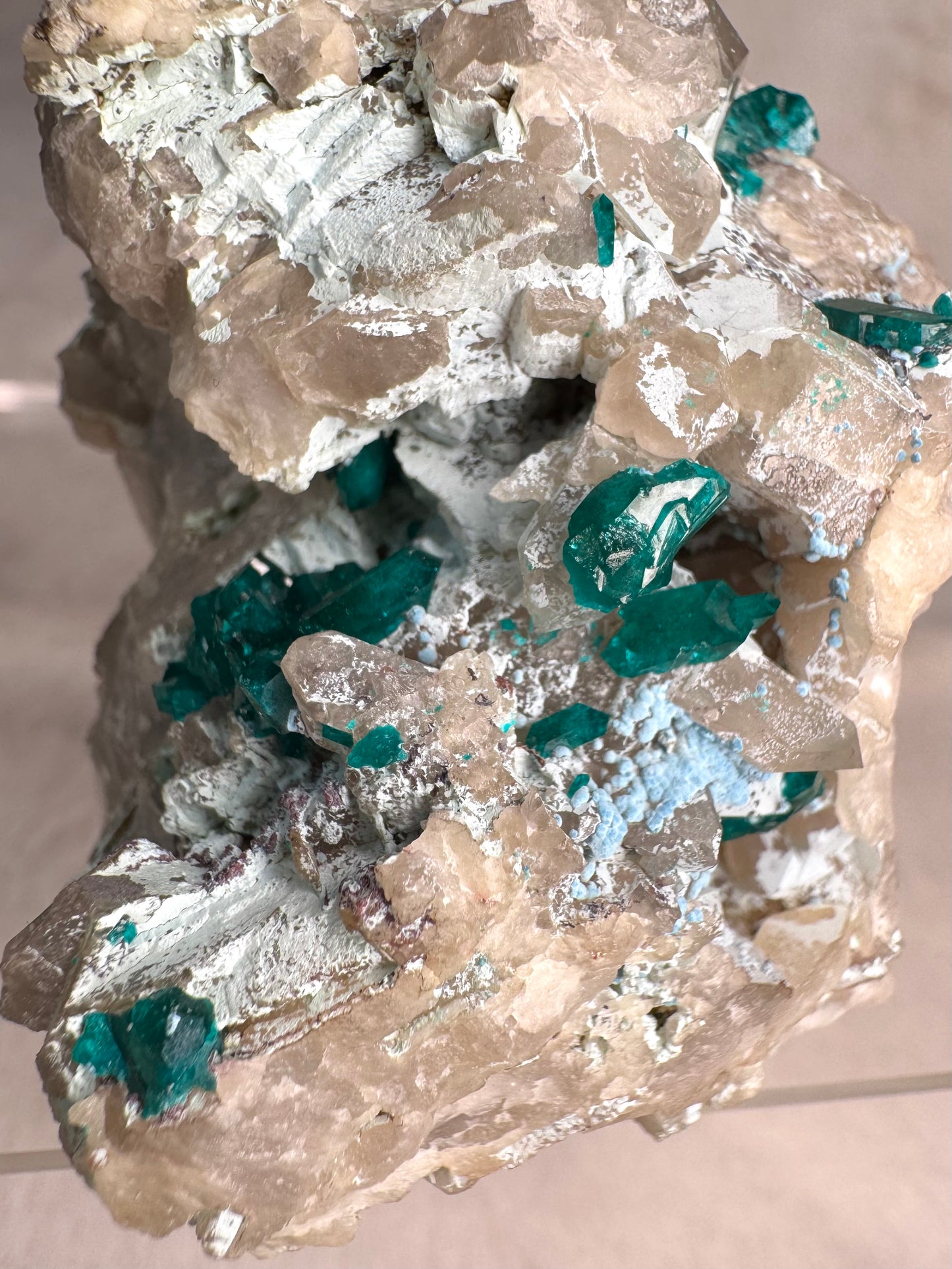 Dioptase from Kaokoveld (or Koakoland), Namibia