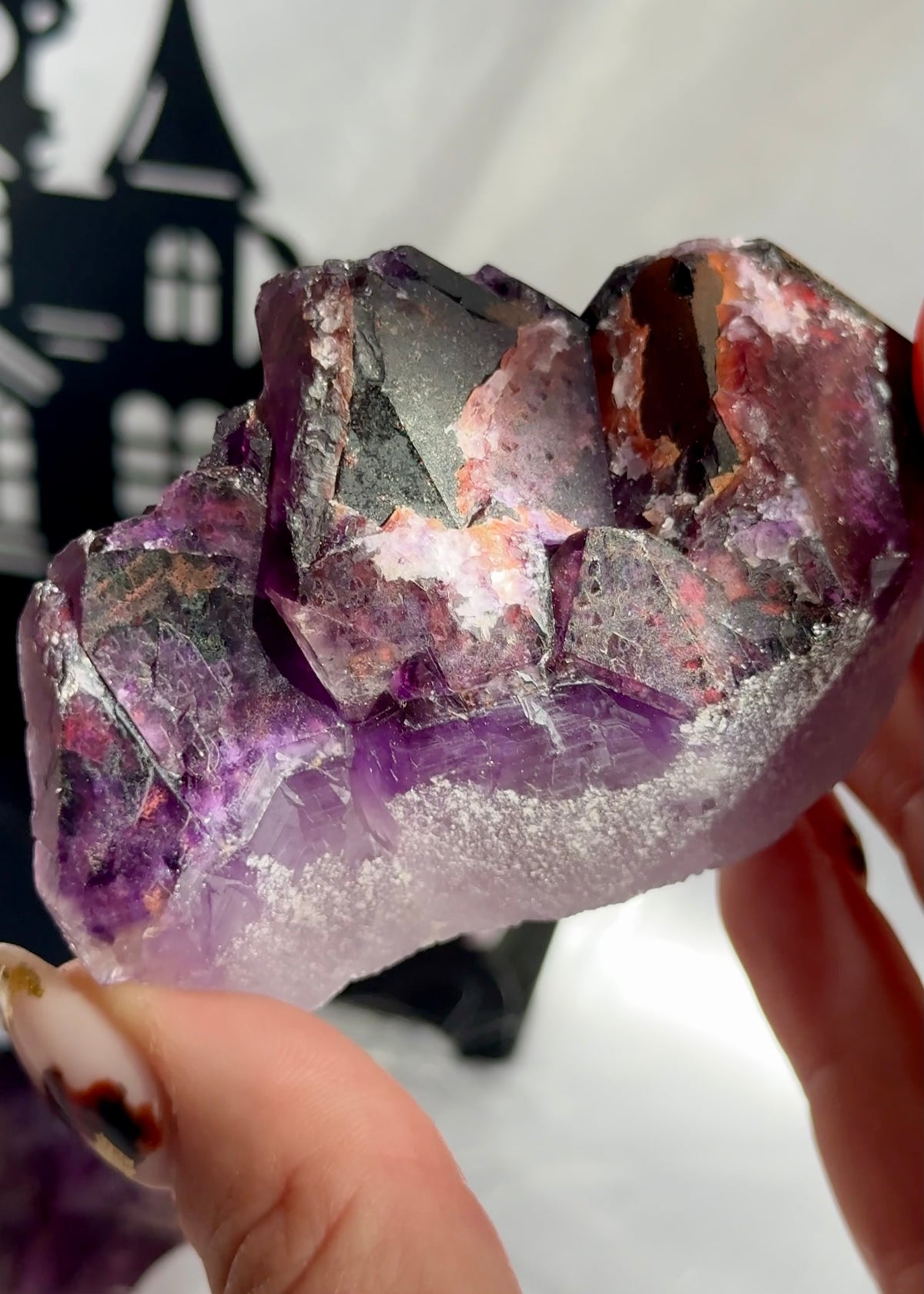 Alien Amethyst Clusters – Rare Indian Amethyst Specimens