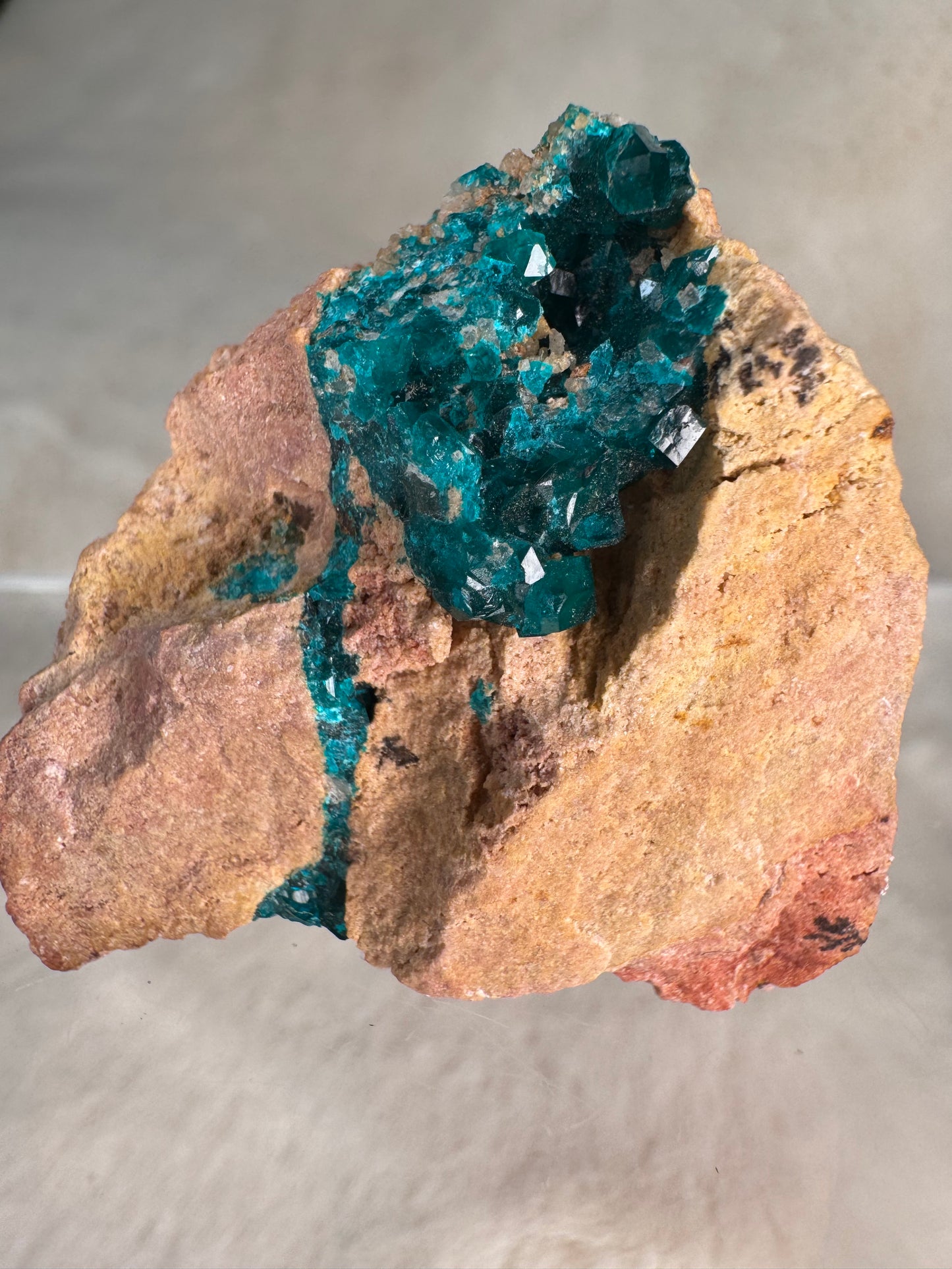 Dioptase from Kaokoveld (or Koakoland), Namibia