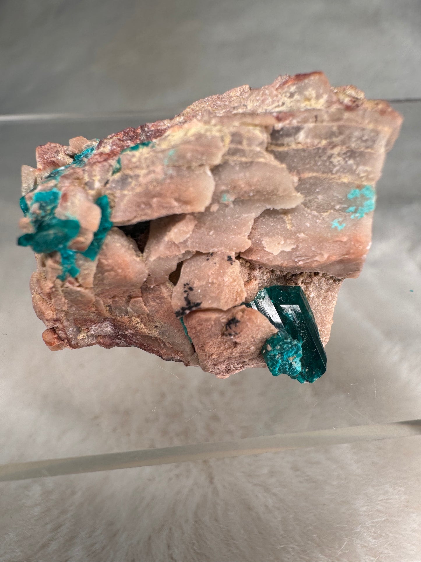 Dioptase from Kaokoveld (or Koakoland), Namibia