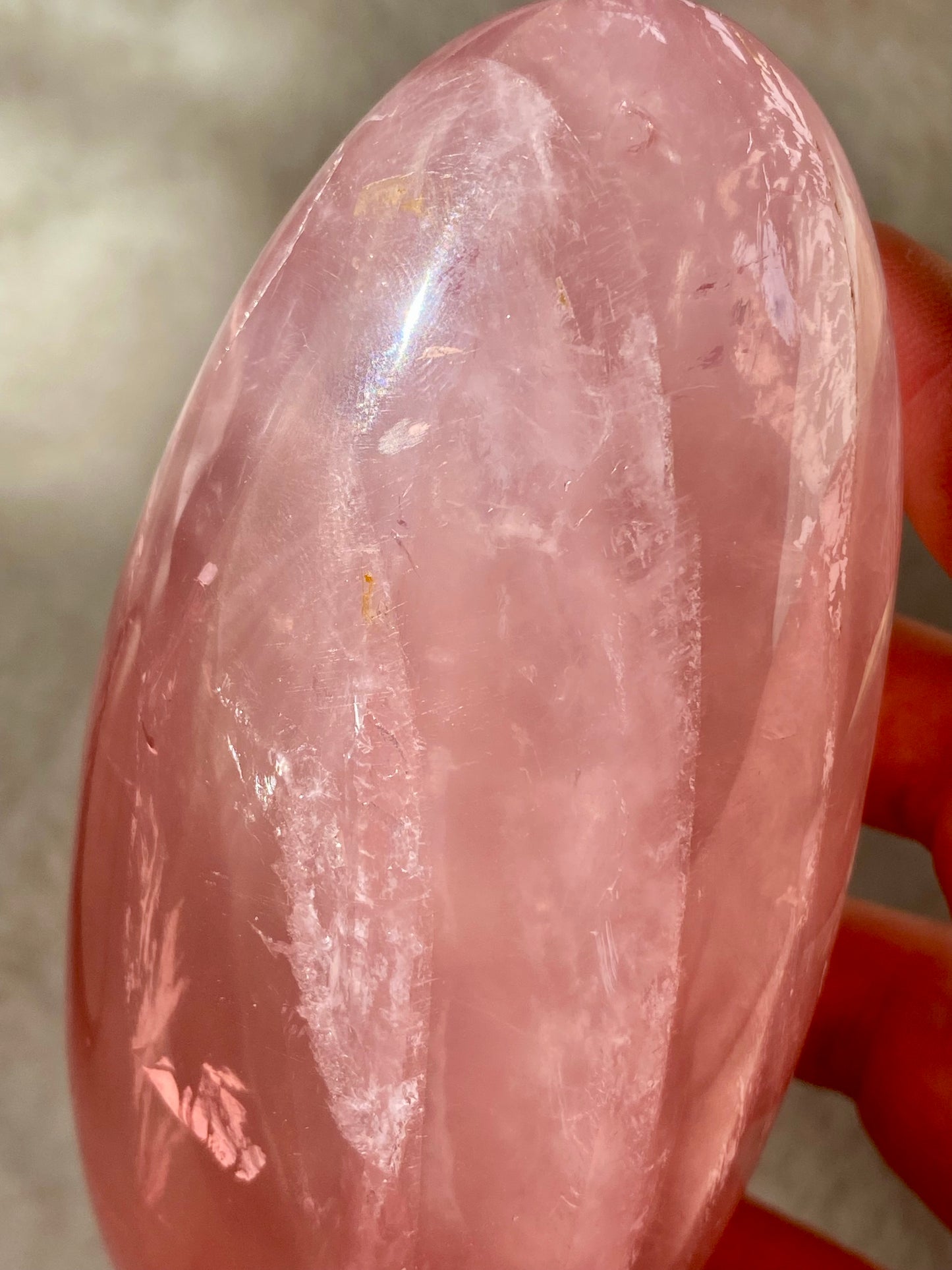 High Grade Brazilian Rose Quartz freeforms with star flash