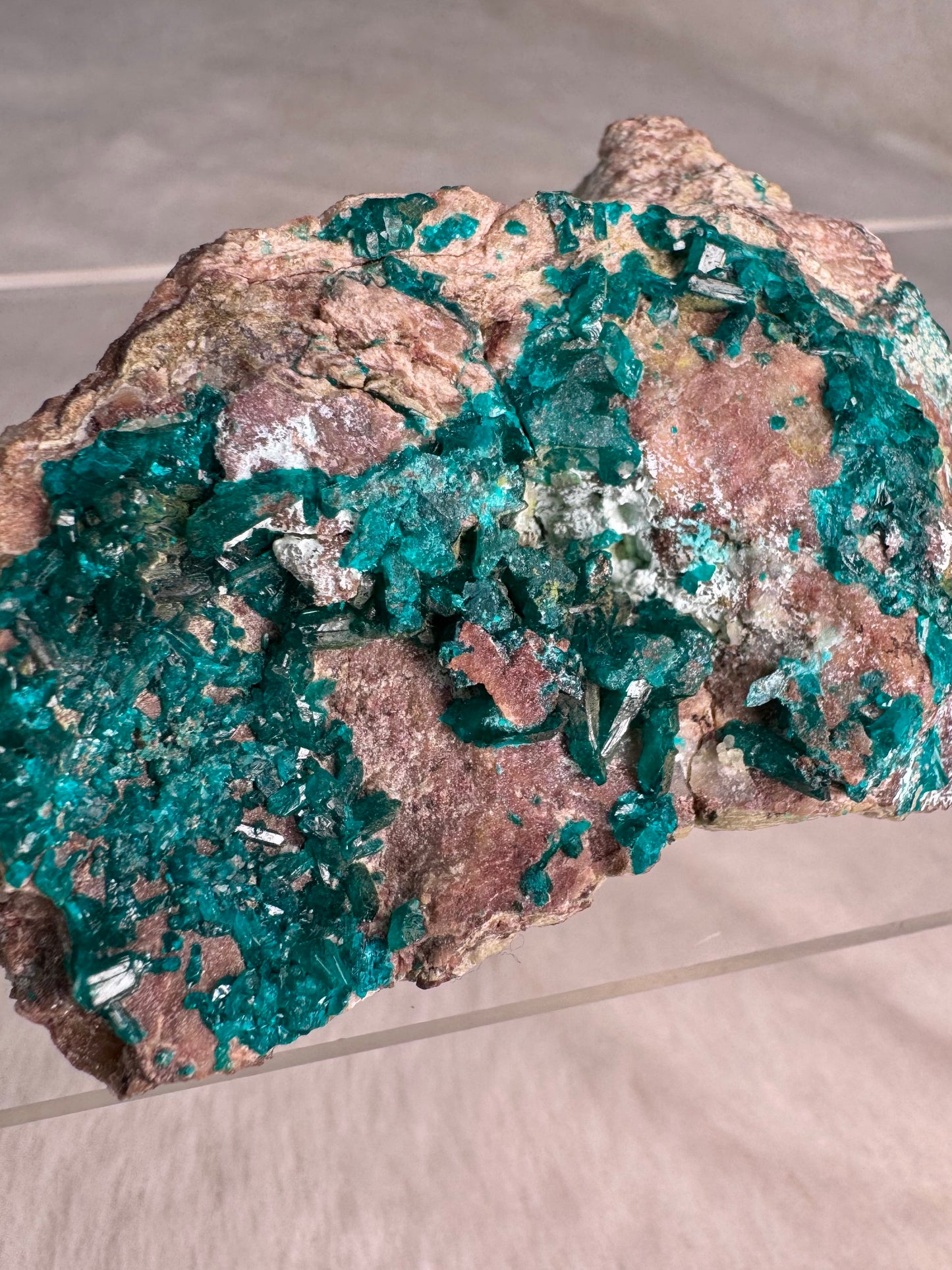 Dioptase from Kaokoveld (or Koakoland), Namibia