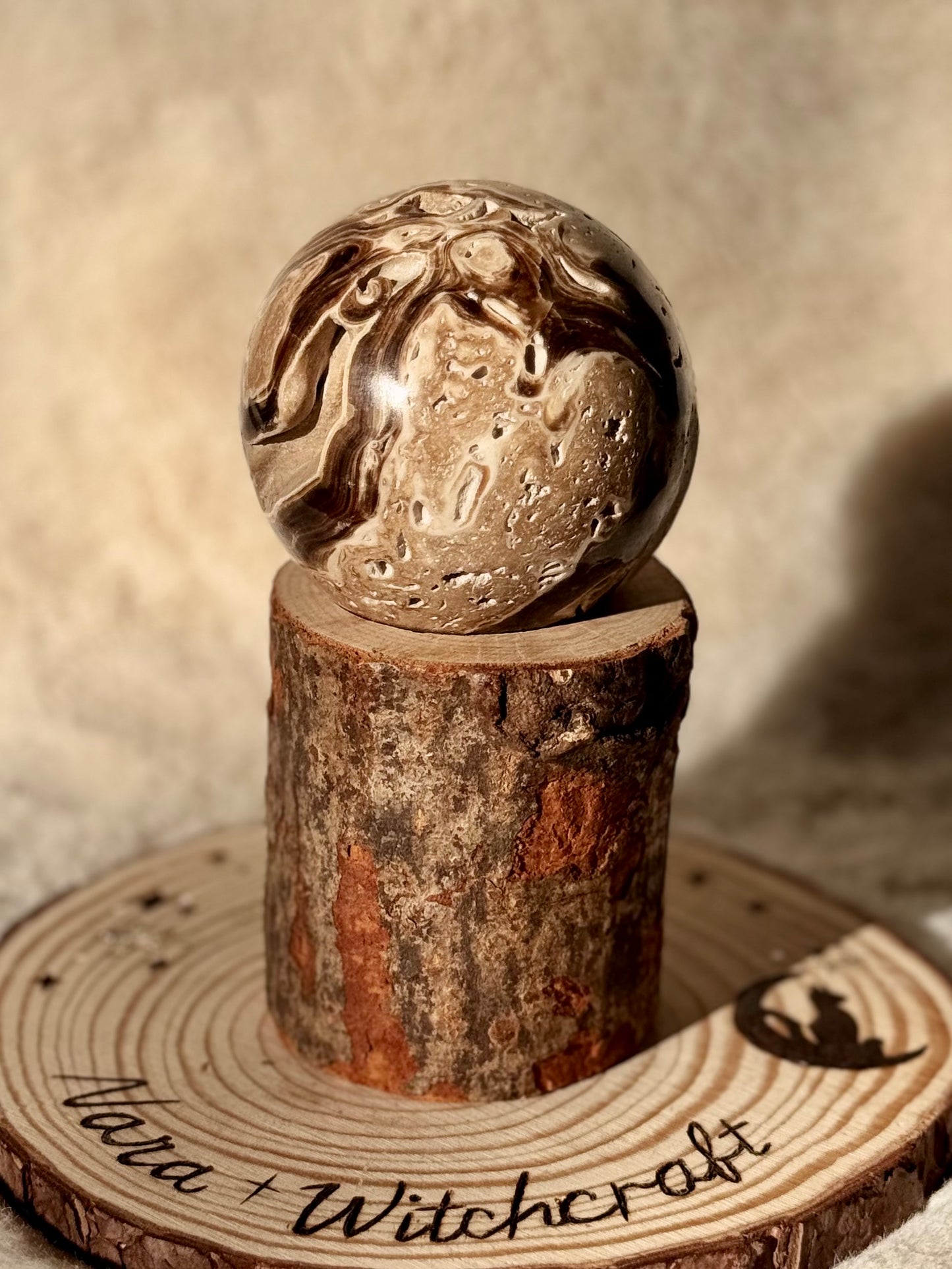 Chocolate Calcite| tower, freeforms and Spheres