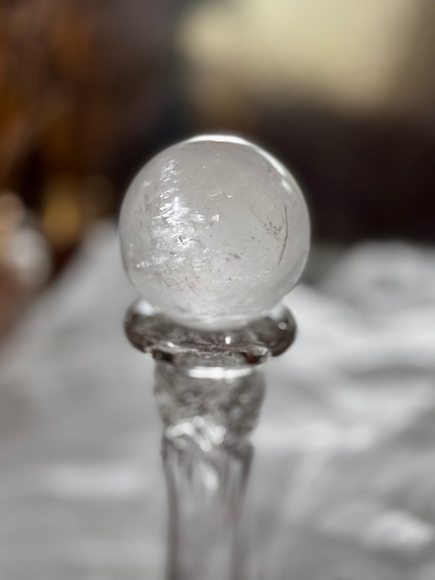 Clear Calcite spheres