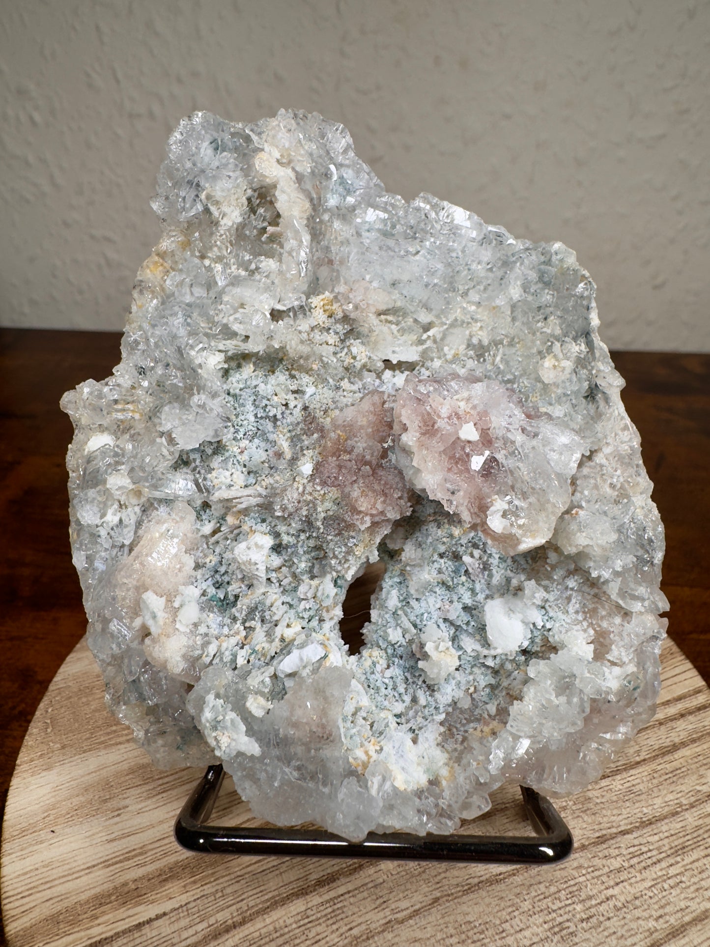 Flower Amethyst / Zeolite slabs from Brazil