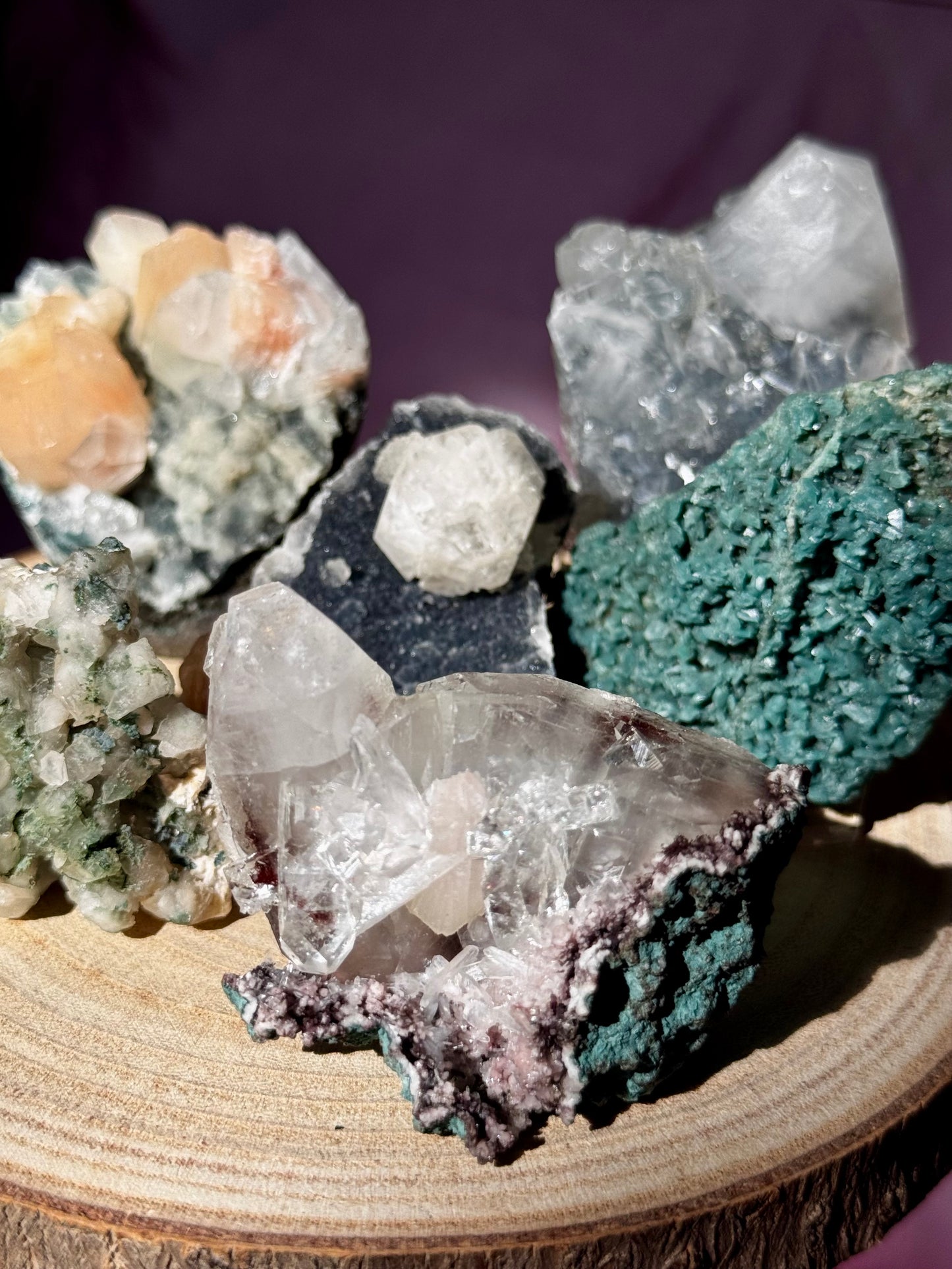 Raw Indian Zeolite Cluster Set