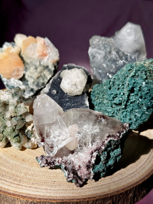 Raw Indian Zeolite Cluster Set