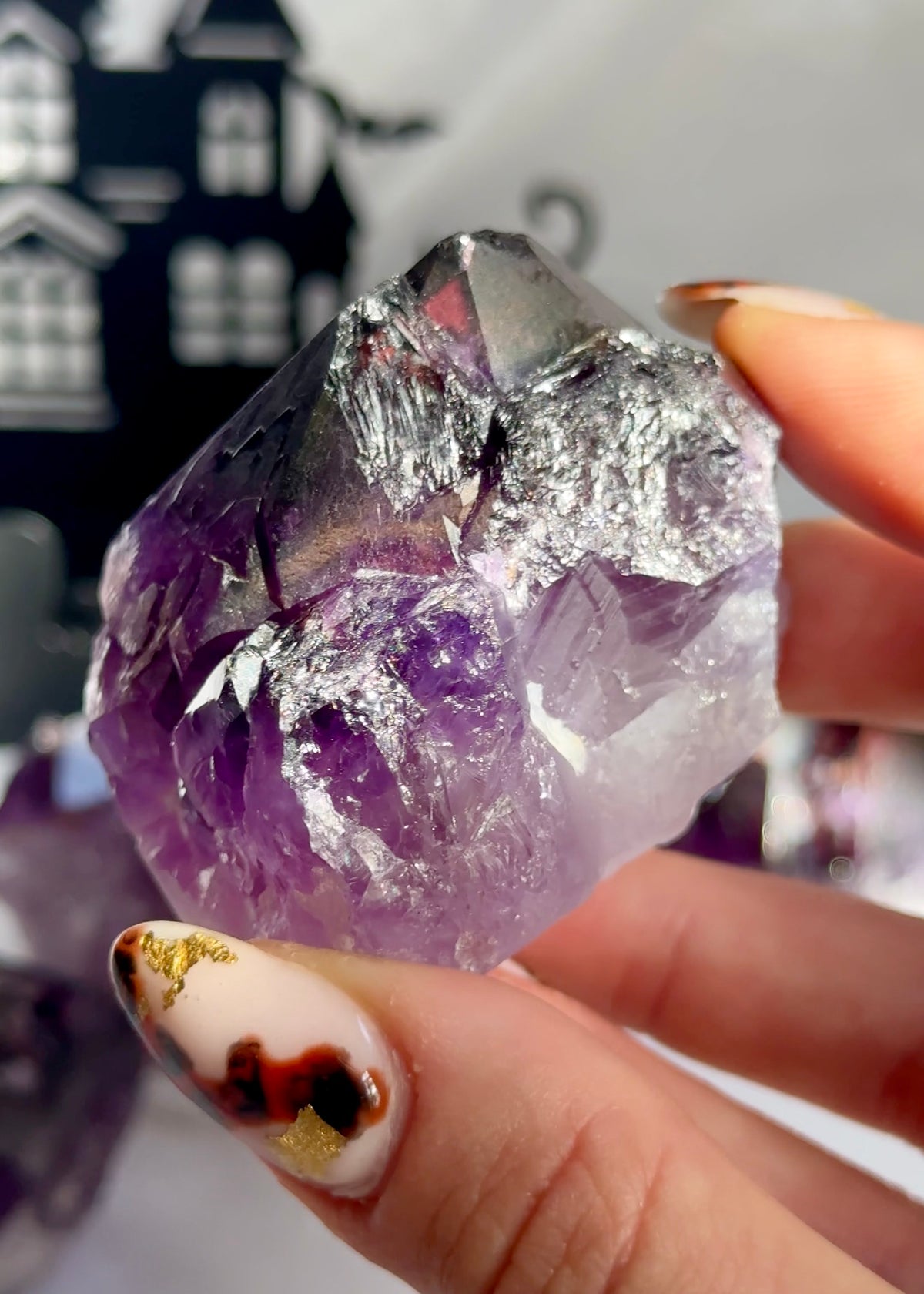 Alien Amethyst Clusters – Rare Indian Amethyst Specimens