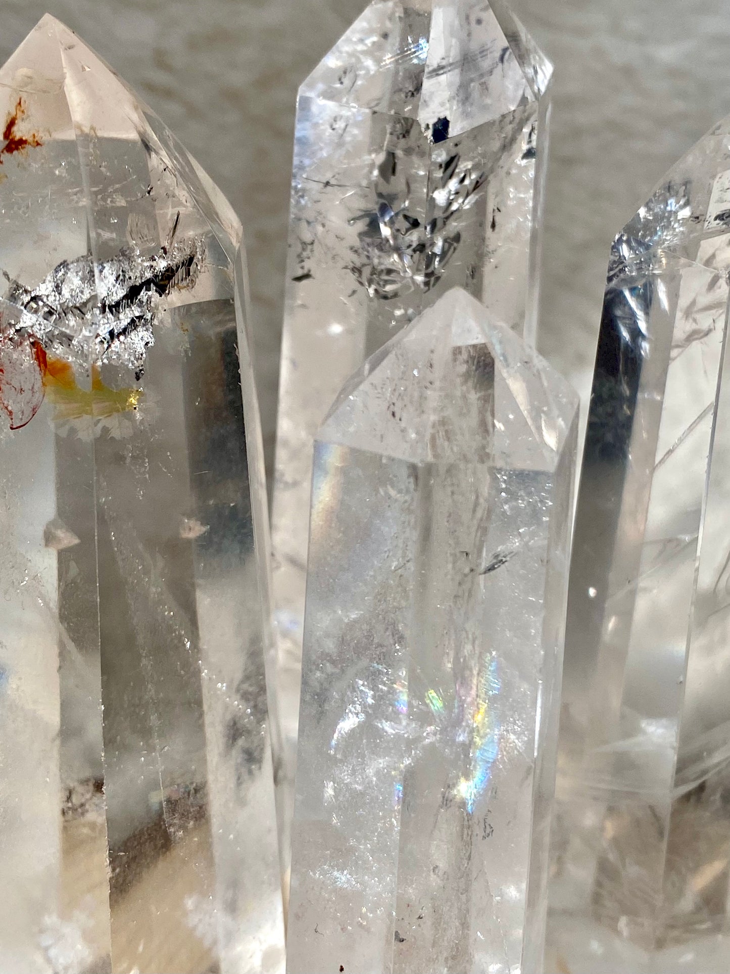 Clear Quartz high grade towers