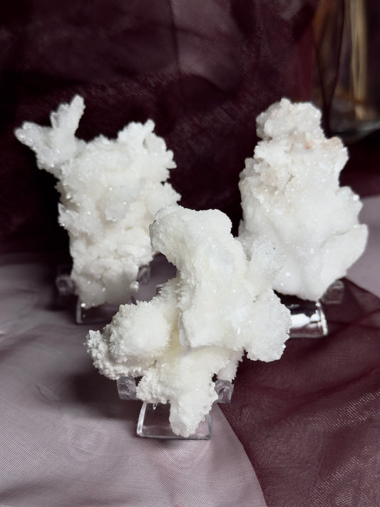 Sugary Cave Calcite specimens from Mexico