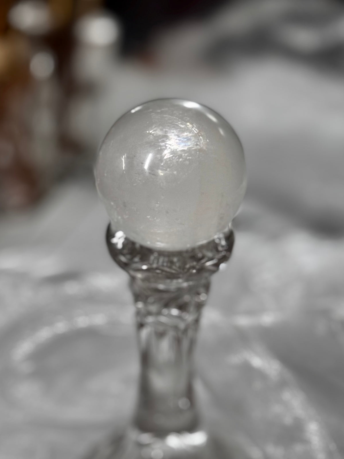 Clear Calcite spheres