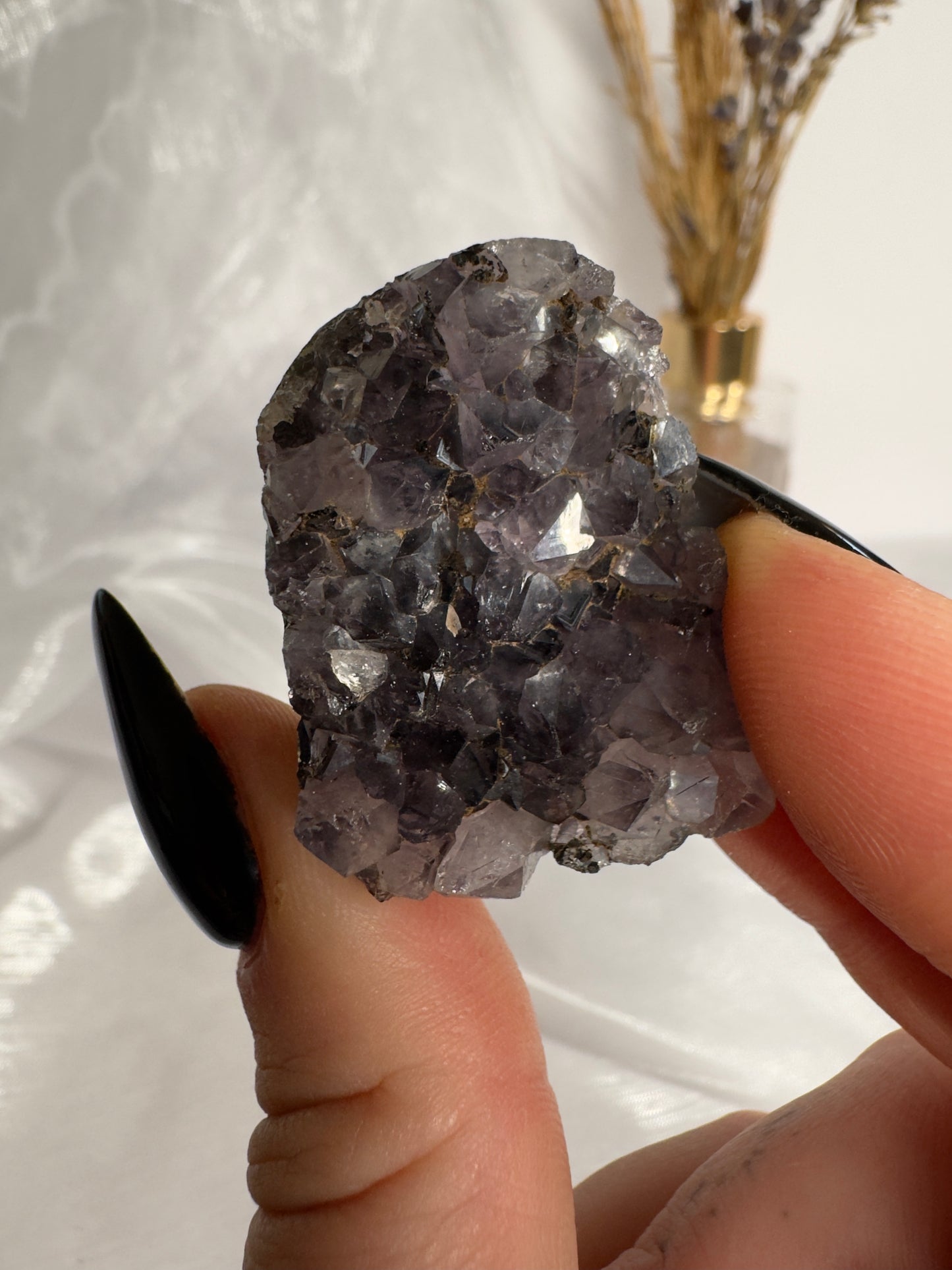 Sparkly Amethyst cut bases