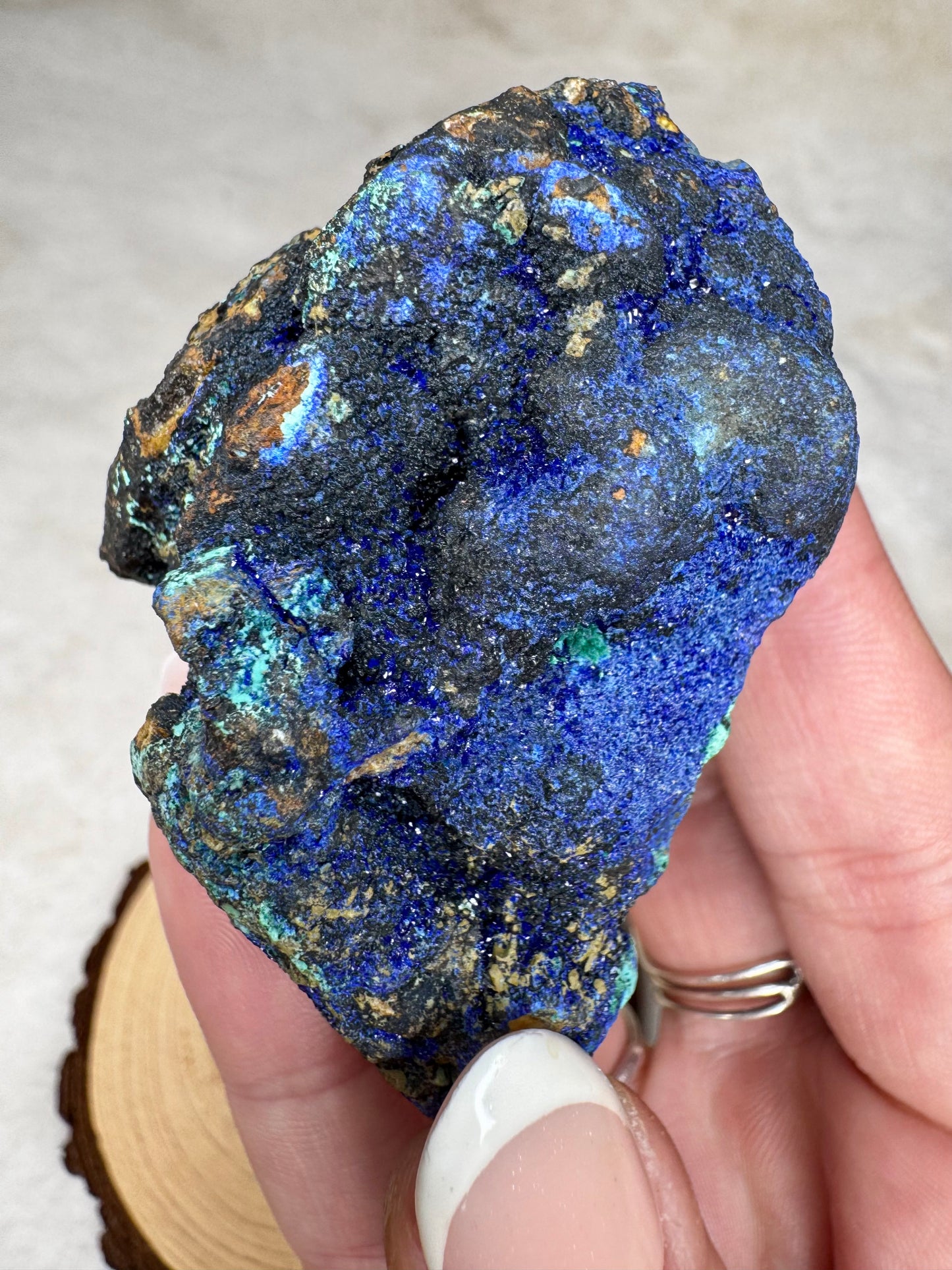 Azurite Sparkly specimens