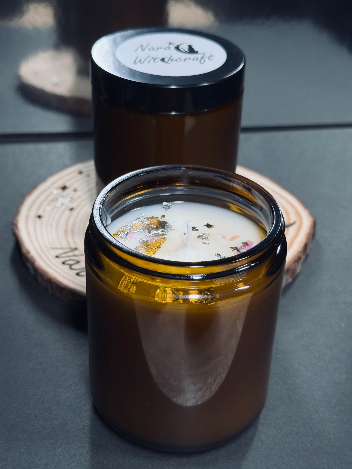 Frankincense scented candle