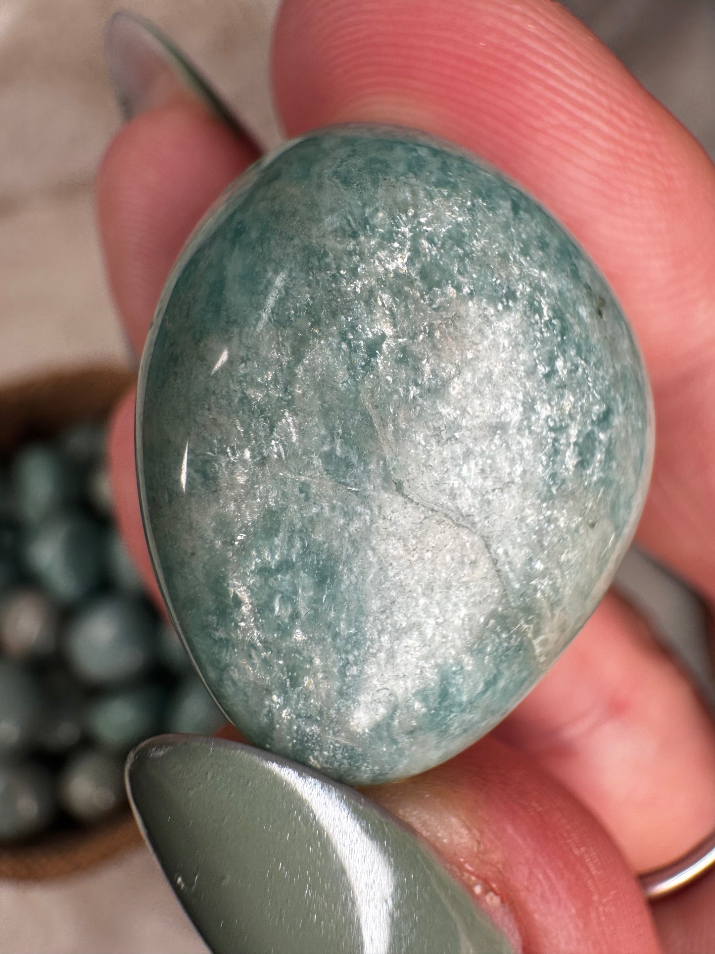 Amazonite Tumble stones | Intuitively chosen