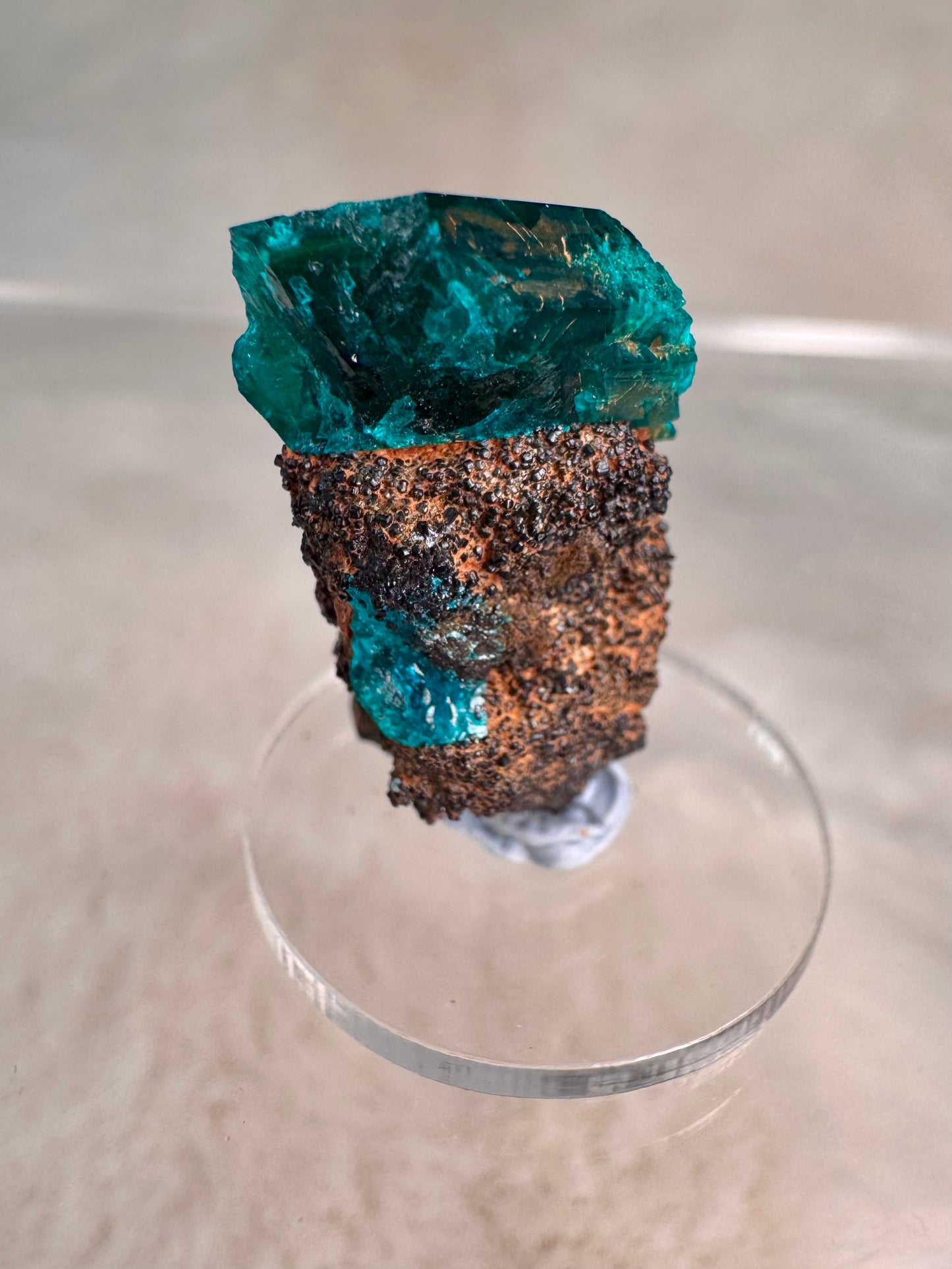 Dioptase from Kaokoveld (or Koakoland), Namibia