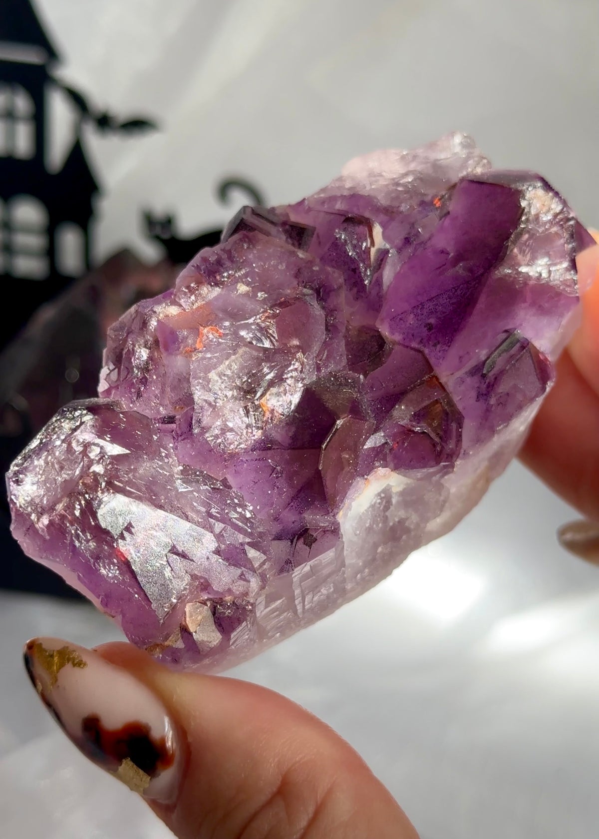 Alien Amethyst Clusters – Rare Indian Amethyst Specimens