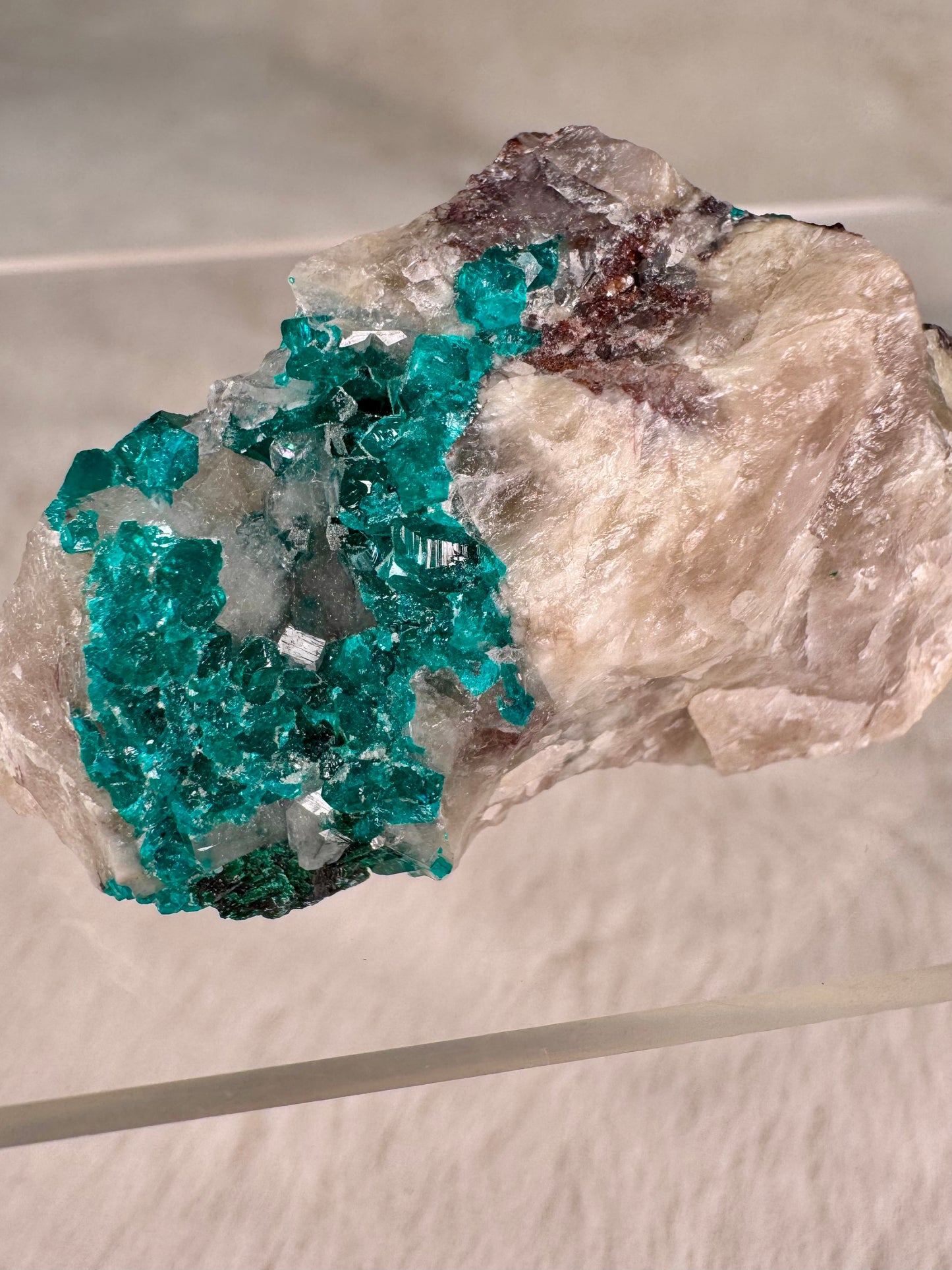 Dioptase from Kaokoveld (or Koakoland), Namibia